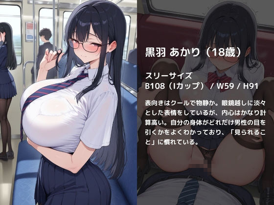 女子校生が乗ってしまった通勤電車の男達が全員痴●だったら サンプル画像2