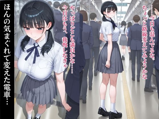 女子校生が乗ってしまった通勤電車の男達が全員痴●だったら サンプル画像4