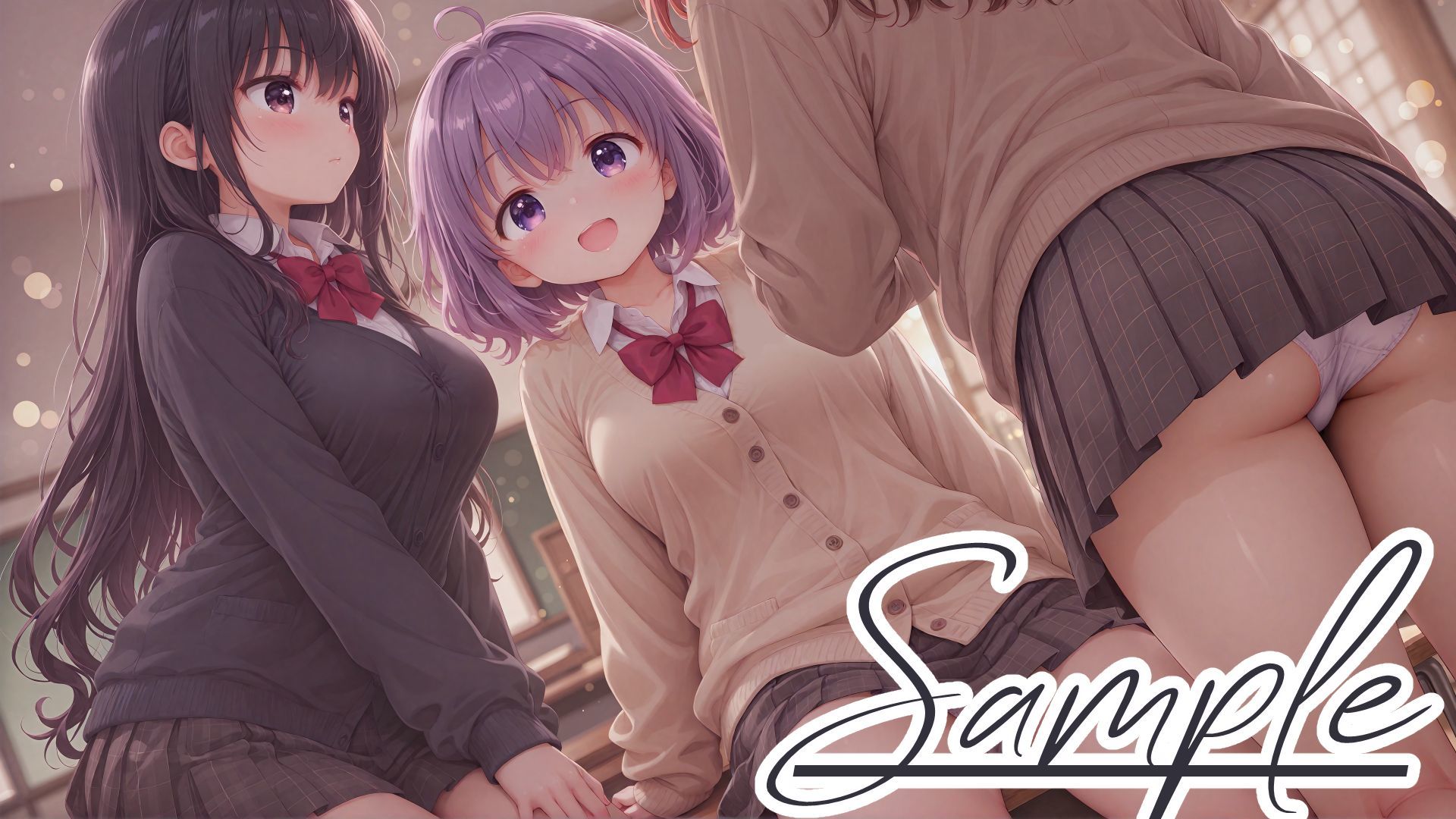 女子校生たちの日常ぱんちらコレクション サンプル画像1