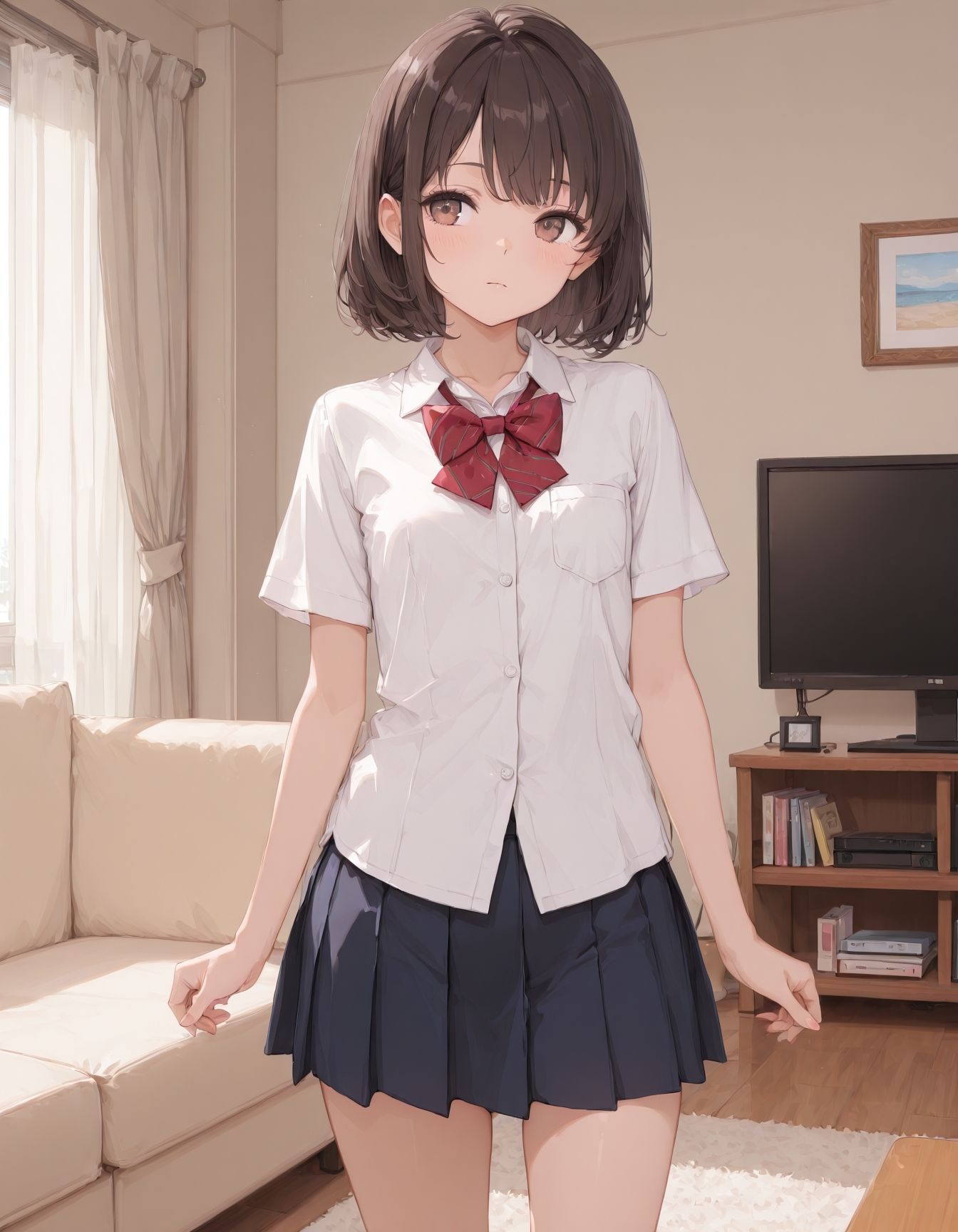 女子校生になっても生意気な妹をわからせた サンプル画像1