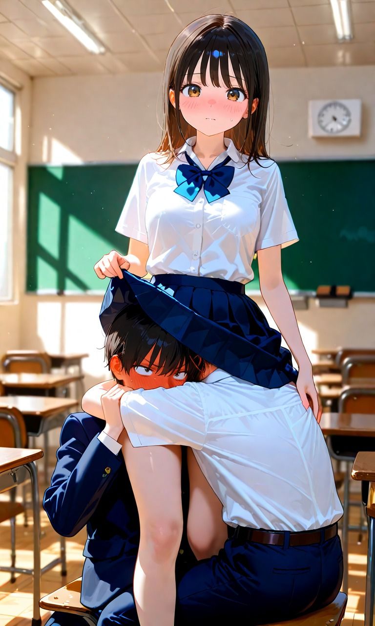 女子校生のスカートの中にもぐりたいっ！ サンプル画像4