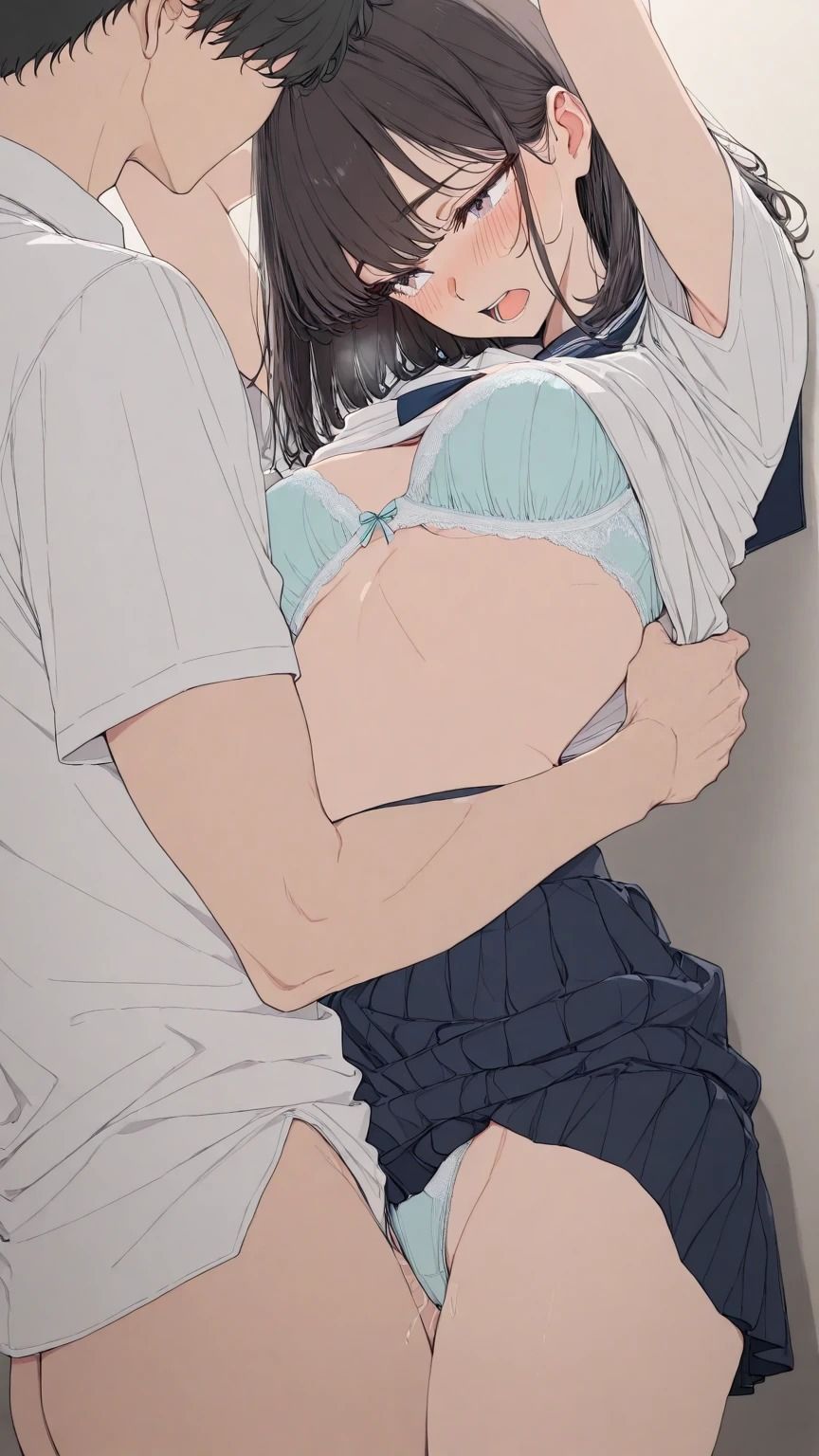 女子校生の彼女たちを見るだけでは物足りなくなった僕らは■妄想彼女 サンプル画像8