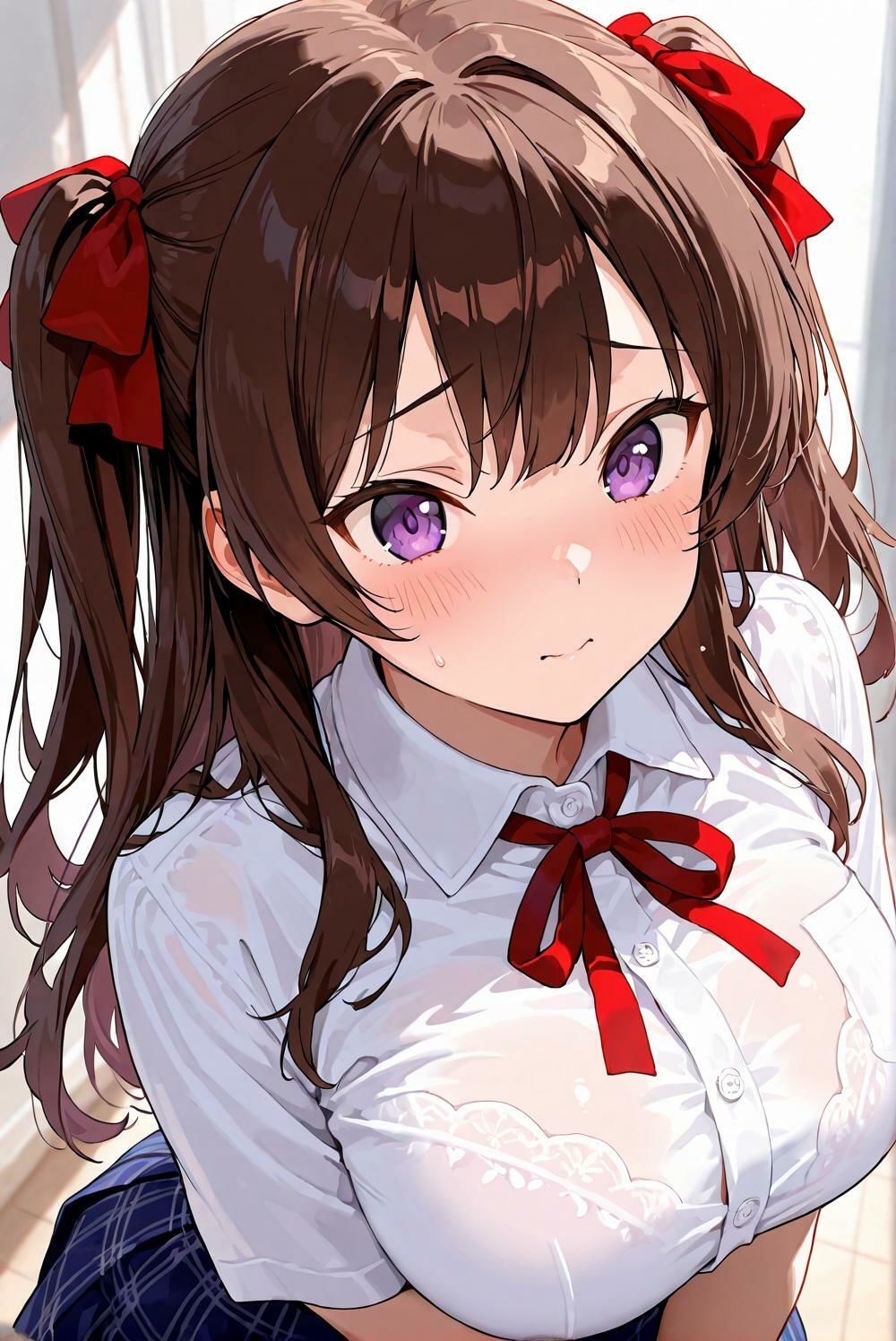 女子校生メス堕ち 〜口が悪そうなツンデレ茶髪女子に種付け性指導〜 サンプル画像1