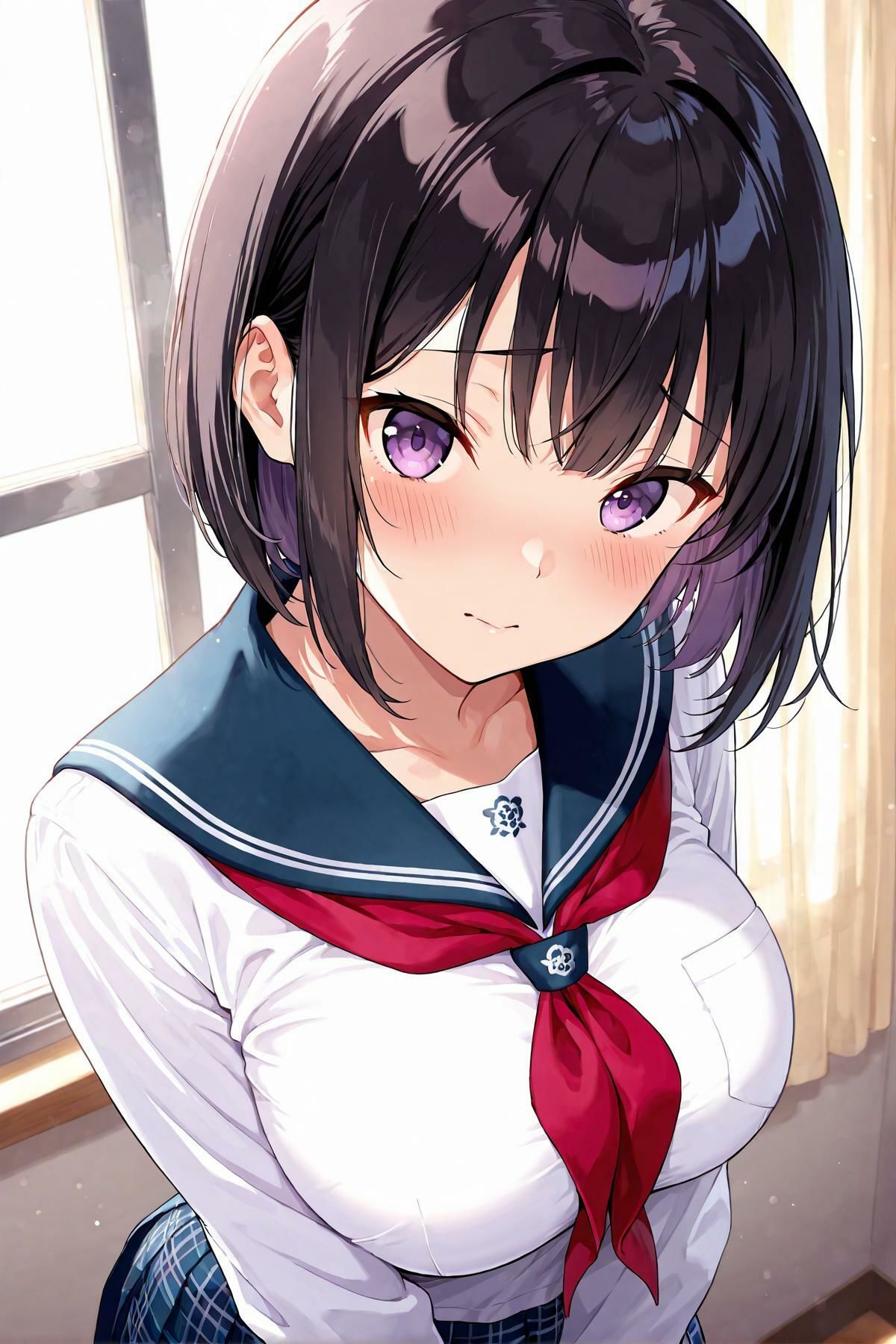 女子校生メス堕ち 〜黒髪のお嬢様女子に種付け性指導編に種付け性指導編〜 サンプル画像1