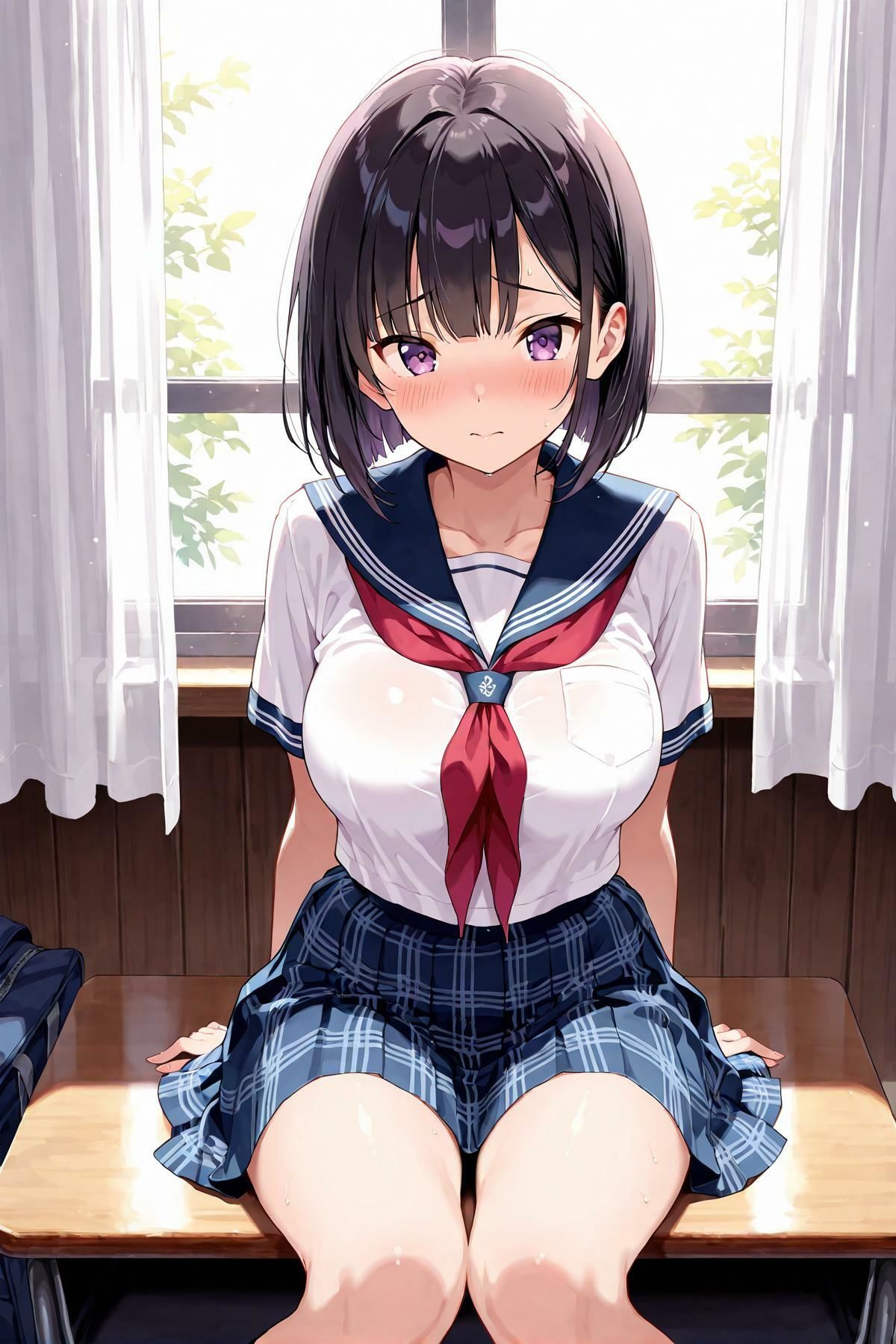 女子校生メス堕ち 〜黒髪のお嬢様女子に種付け性指導編に種付け性指導編〜 サンプル画像2