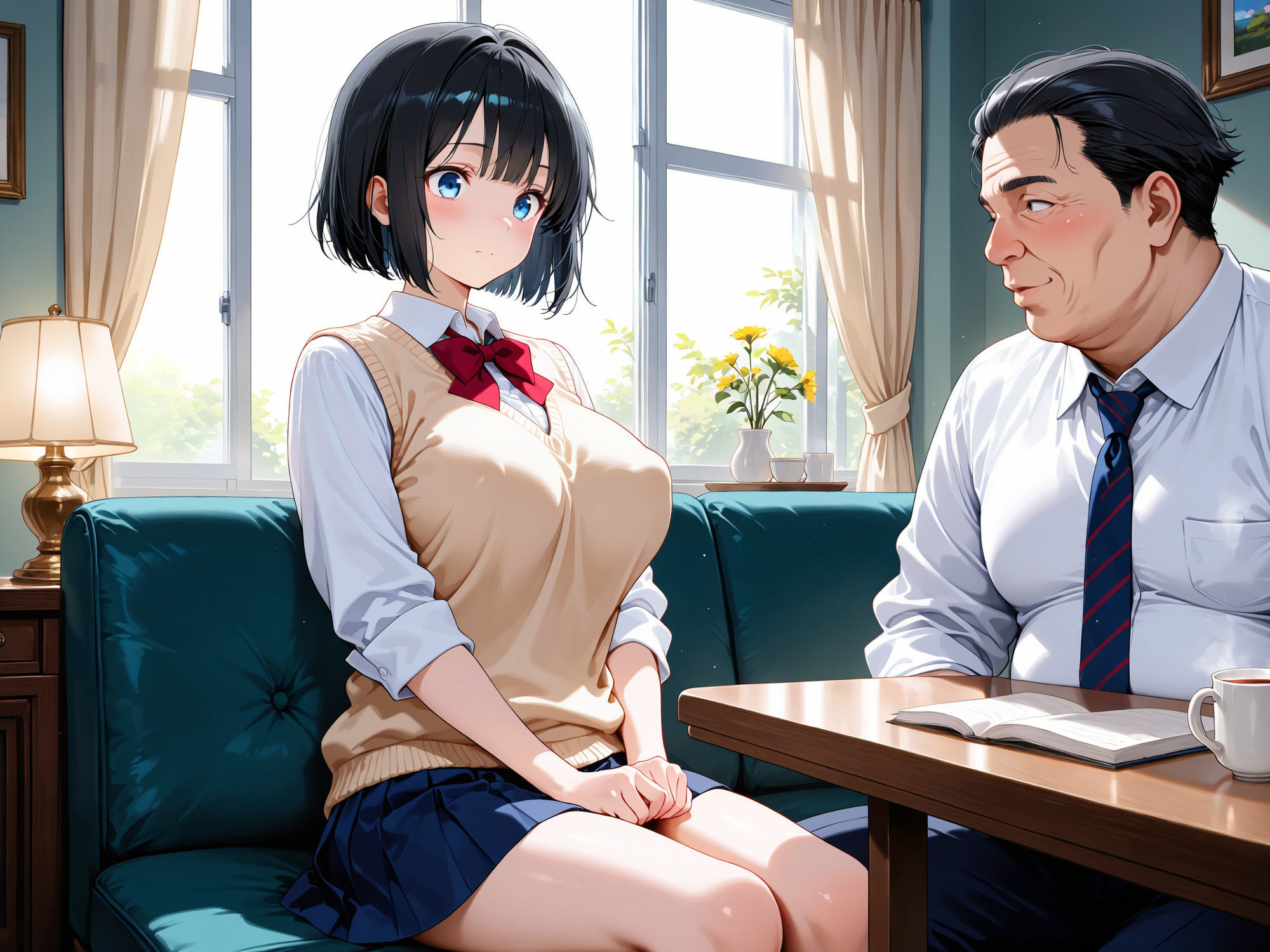 女子校生メス堕ち  メイド調教 サンプル画像1