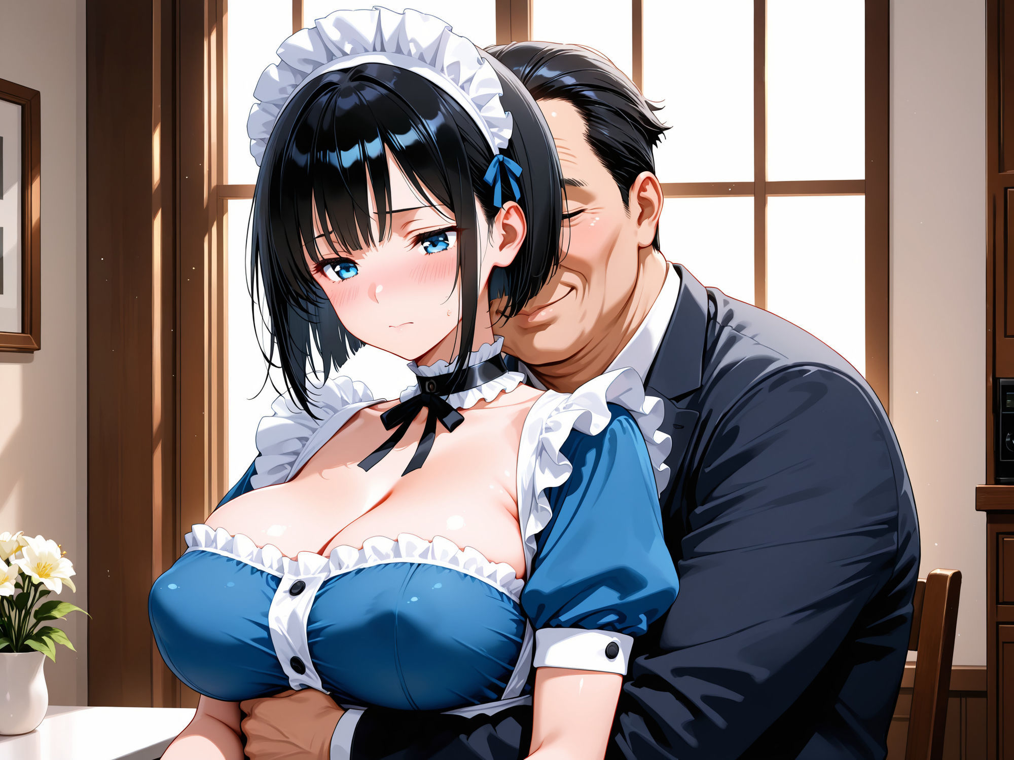 女子校生メス堕ち  メイド調教 サンプル画像2
