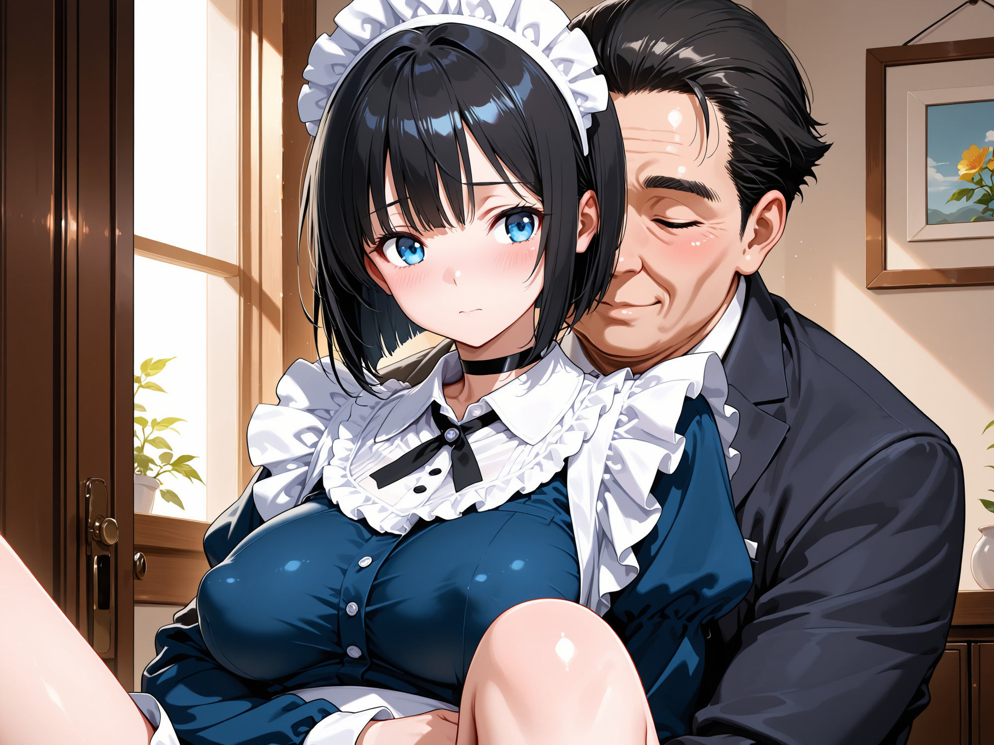 女子校生メス堕ち  メイド調教 サンプル画像3
