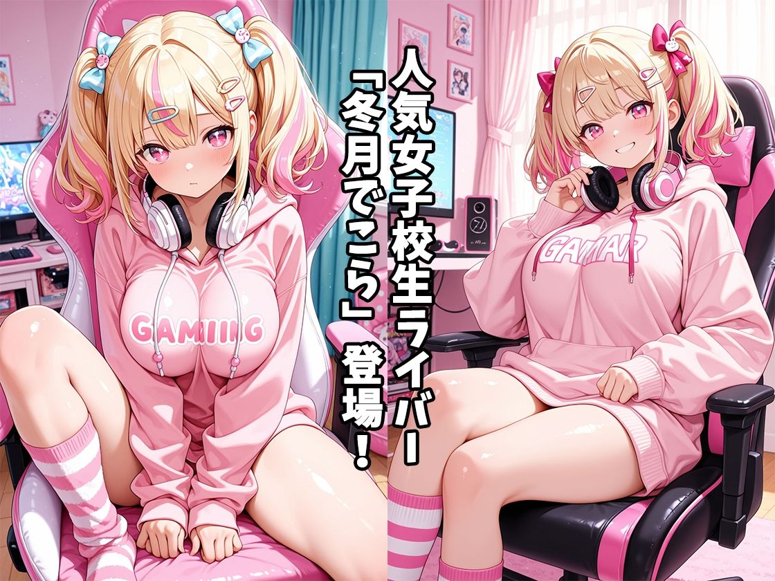 女子校生ライバー冬月でこら  配信後の生ハメ画像が大流出！ サンプル画像1