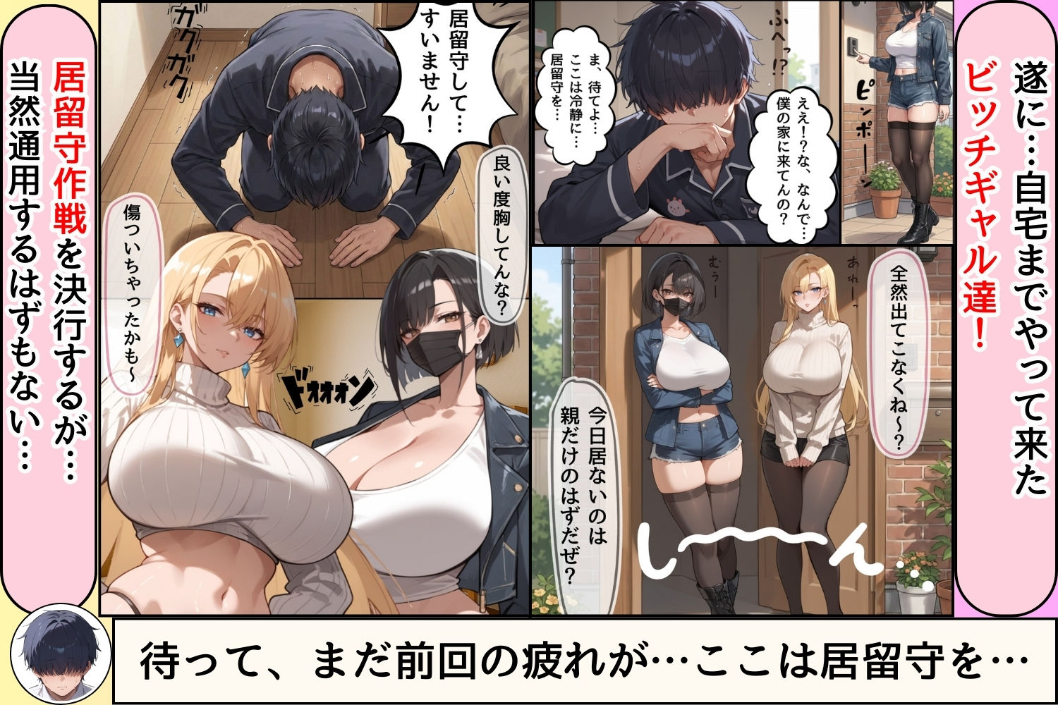 女子校生彼氏持ちのビッチ達がボクのチ○コで遊んだ結果 もう僕以外では満足出来なくなった件  ファイナル サンプル画像1