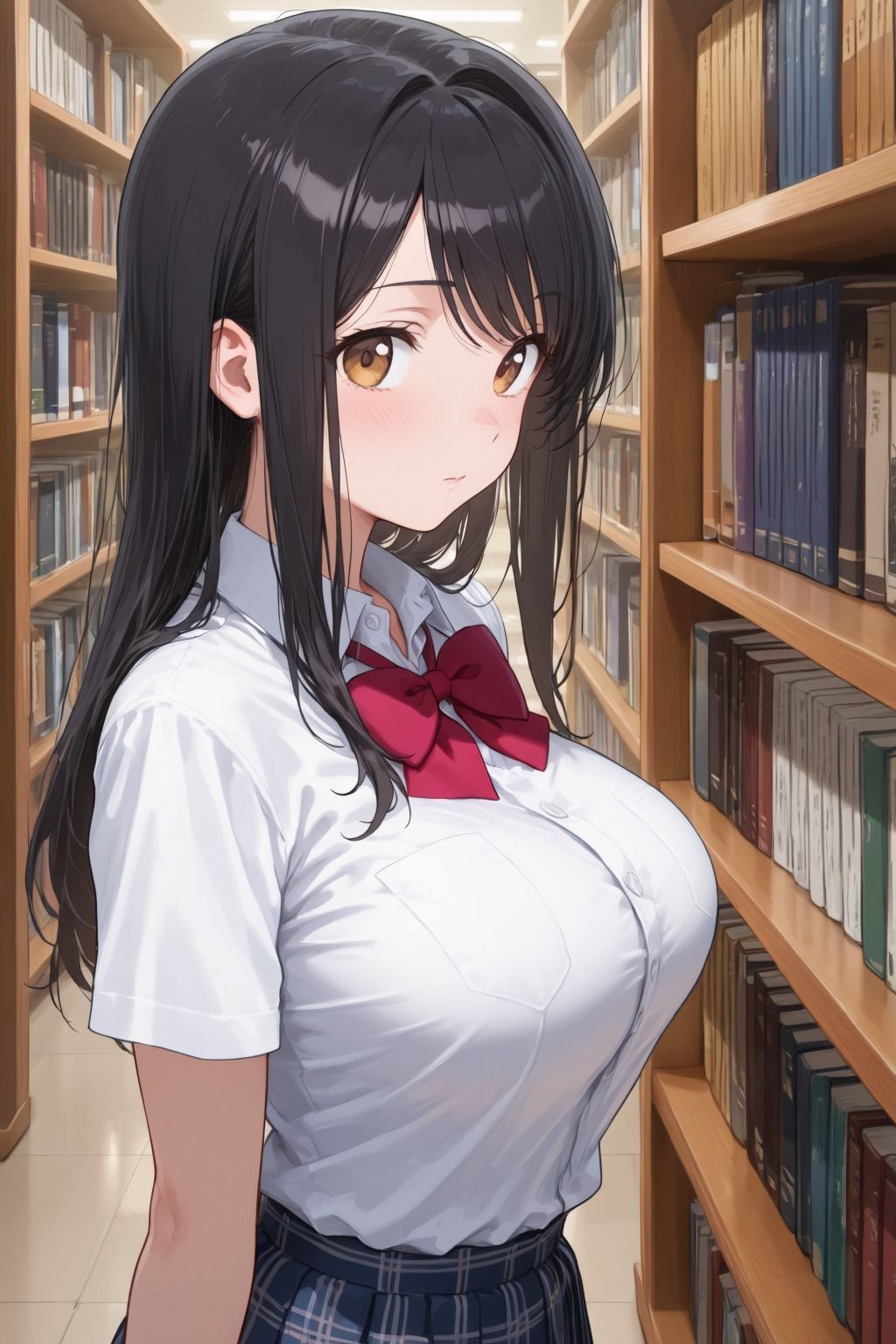 女子校生快楽堕ち 〜図書室でデブ教師と秘密のSEX〜 サンプル画像3