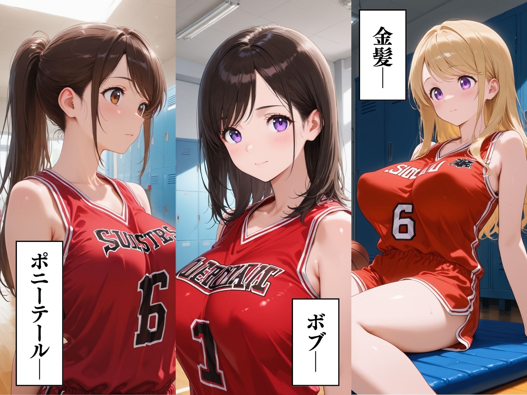 女子校生性調教 顧問に堕ちるバスケ部員 サンプル画像1
