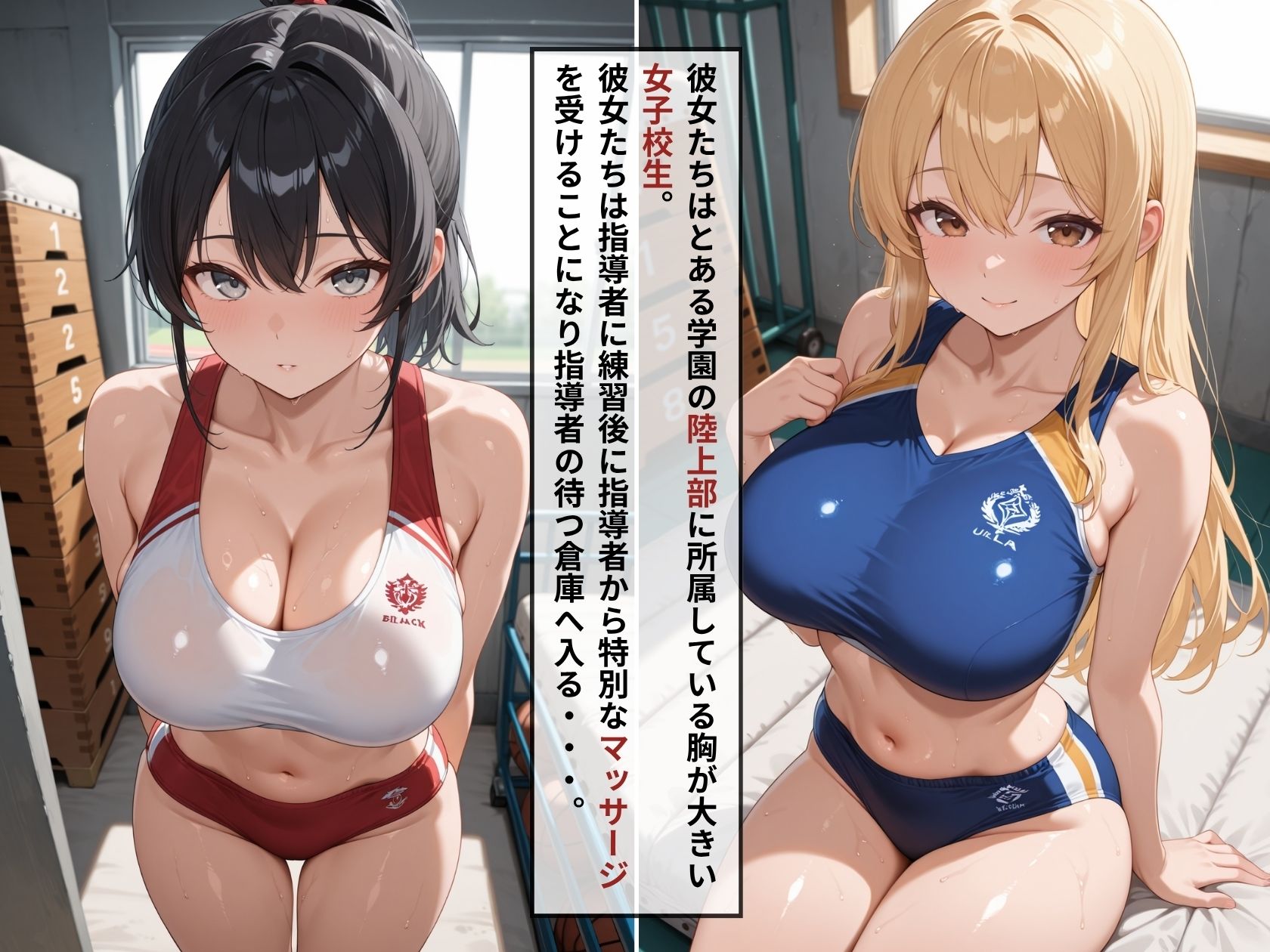 女子校生肉便器〜性調教され快楽堕ち:陸上部編〜 サンプル画像1