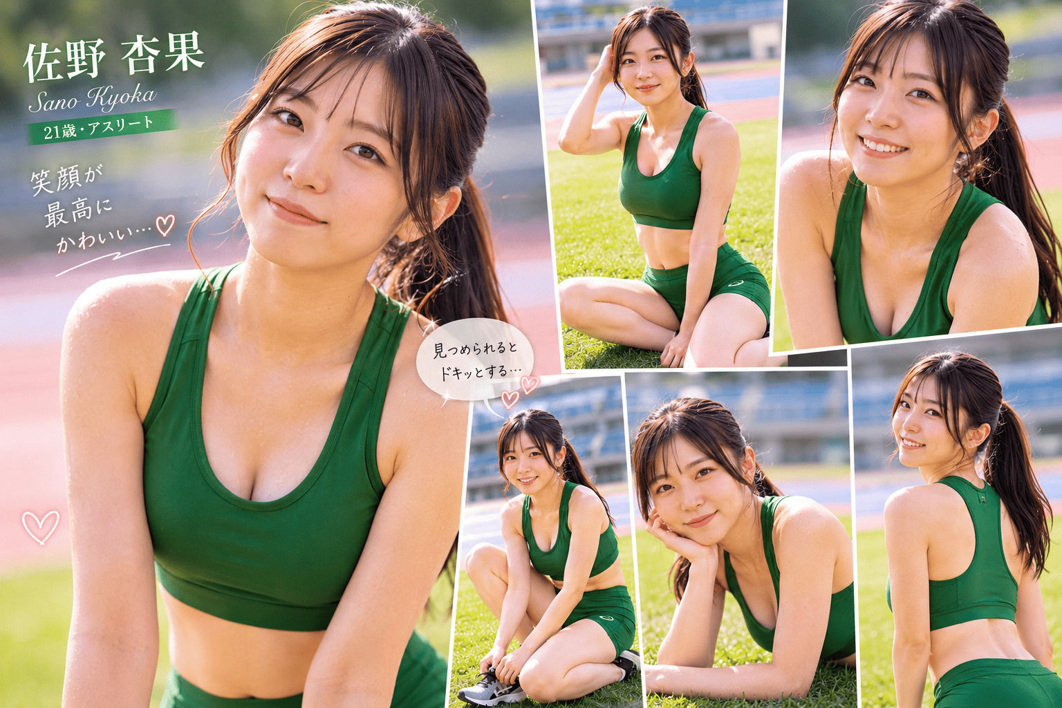 女子陸上部ヌードグラビア写真集  Vol.1 サンプル画像4