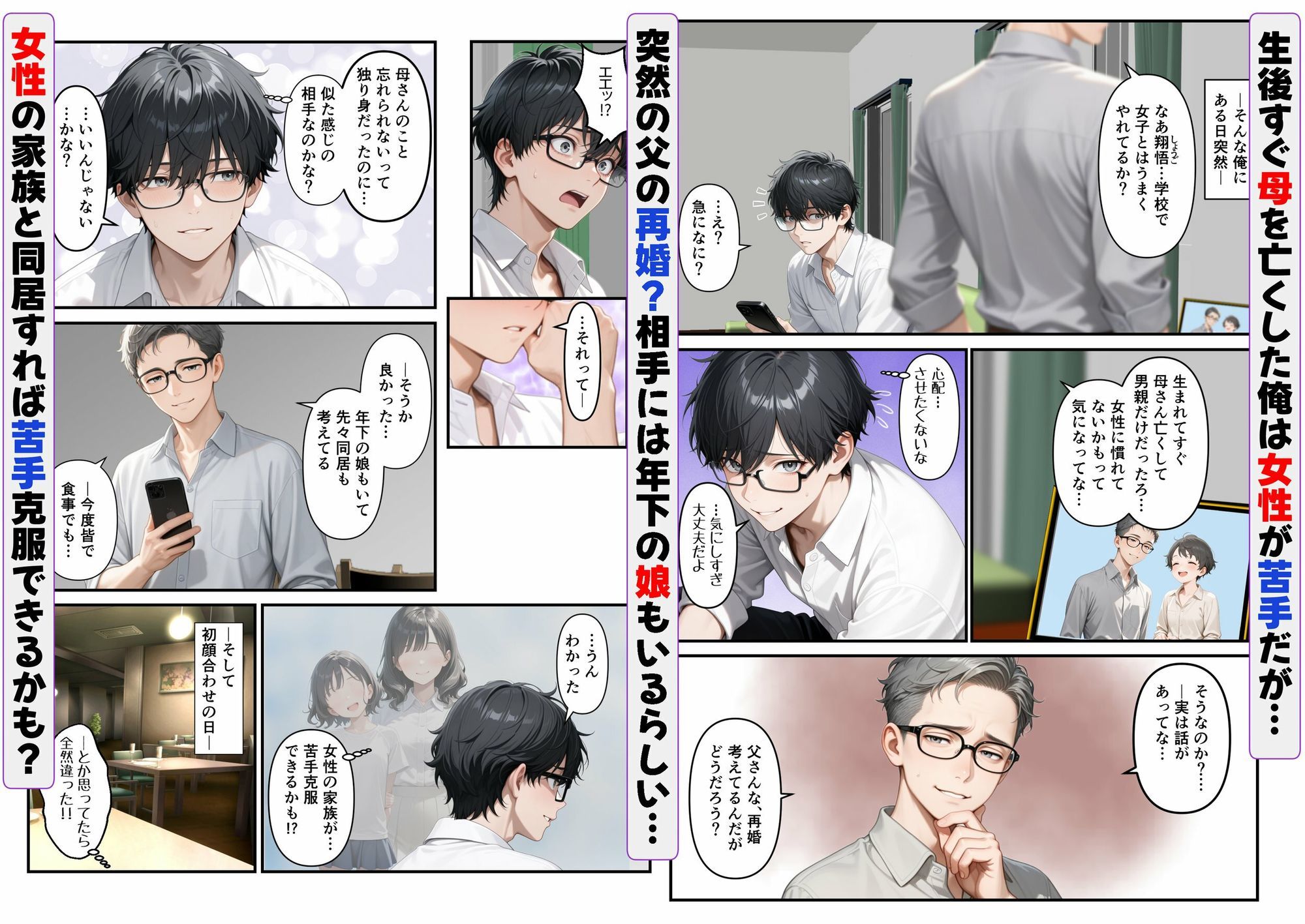 女性が苦手な俺にかわいい巨乳ギャルの義妹ができて一線超えて生ハメ中出しした話 サンプル画像1