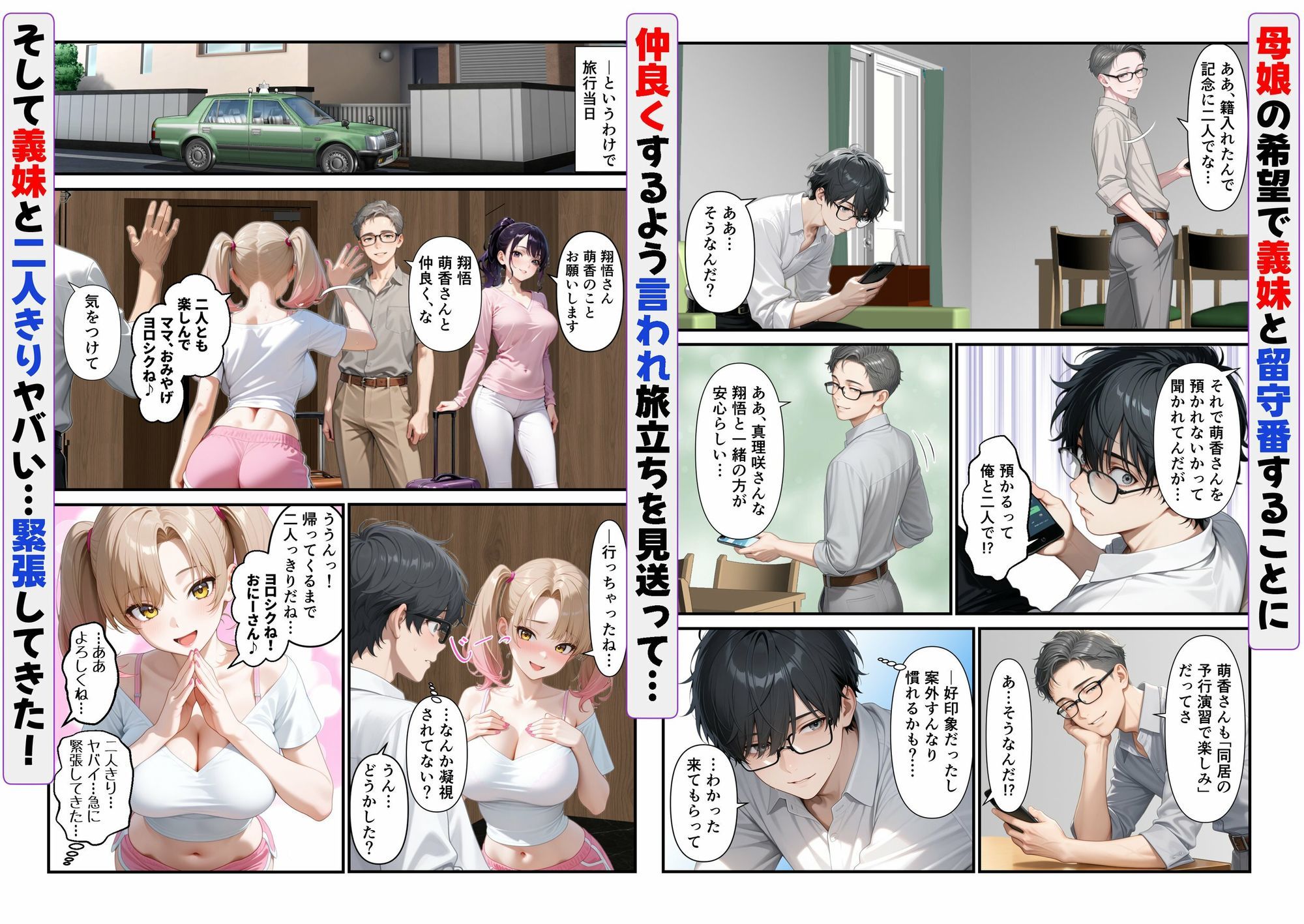 女性が苦手な俺にかわいい巨乳ギャルの義妹ができて一線超えて生ハメ中出しした話 サンプル画像5