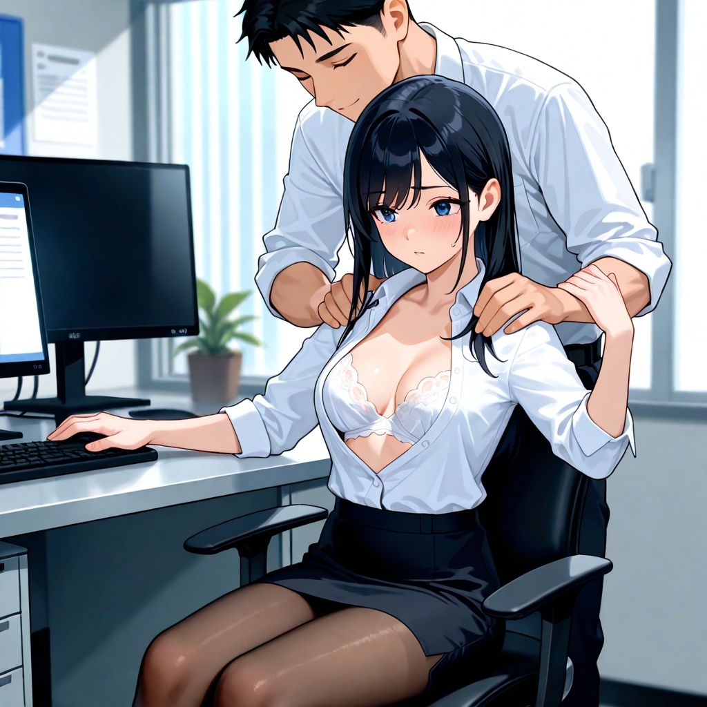 女性社員にマッサージできる権利Vol.1 サンプル画像2