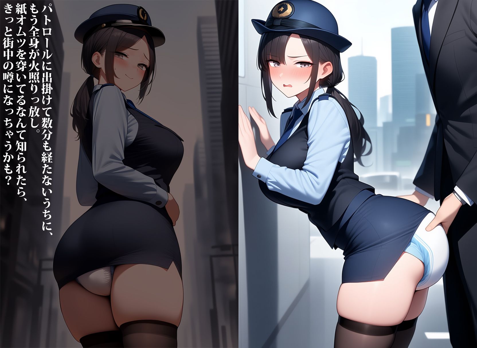 女性警官が変態スカトロ女怪人に悪堕ちするまでの全・極秘記録 サンプル画像7