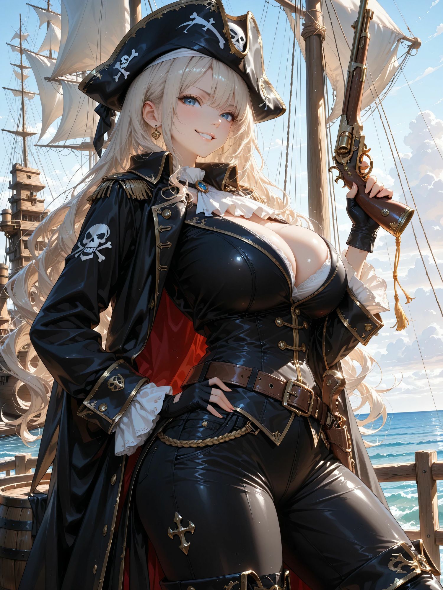 女海賊マーシャ  乳虐 サンプル画像1
