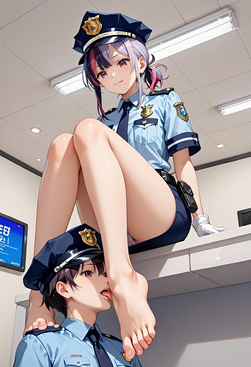 女王様と舐め犬 vol.14 M男を翻弄する女警察編 サンプル画像6