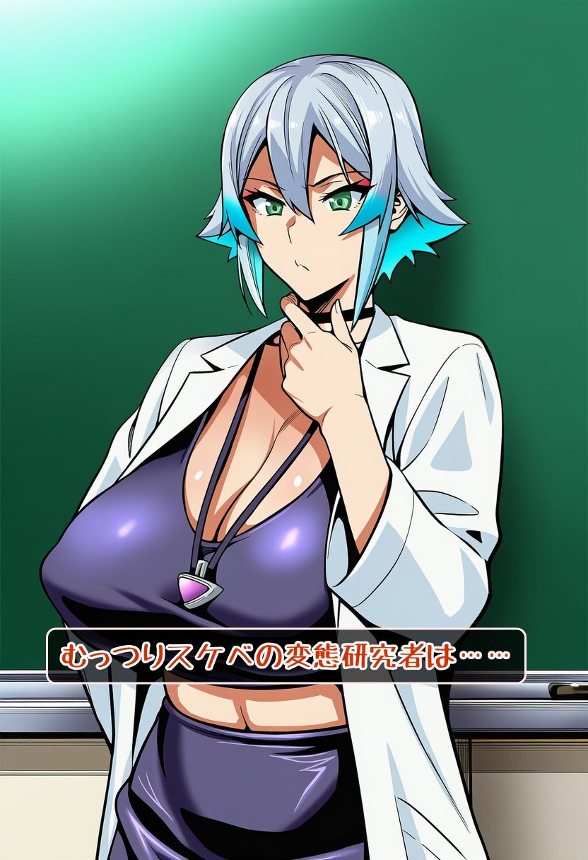 女研究者メスケモTF実験室！ サンプル画像1