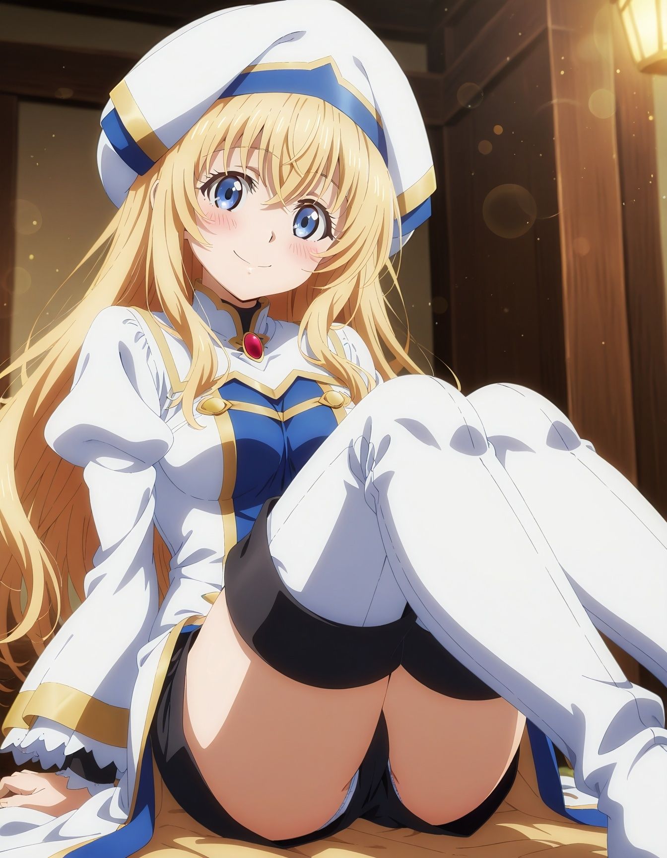 女神官と、いっぱいエッチなじかん サンプル画像1