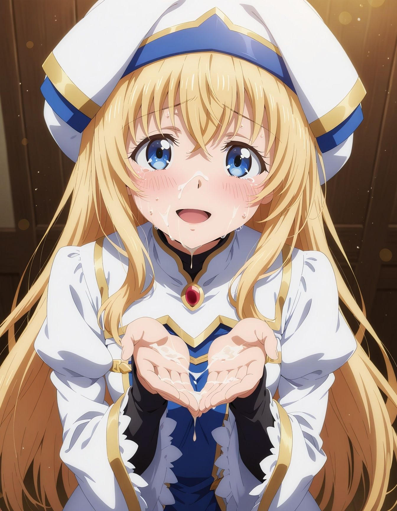 女神官と、いっぱいエッチなじかん サンプル画像5