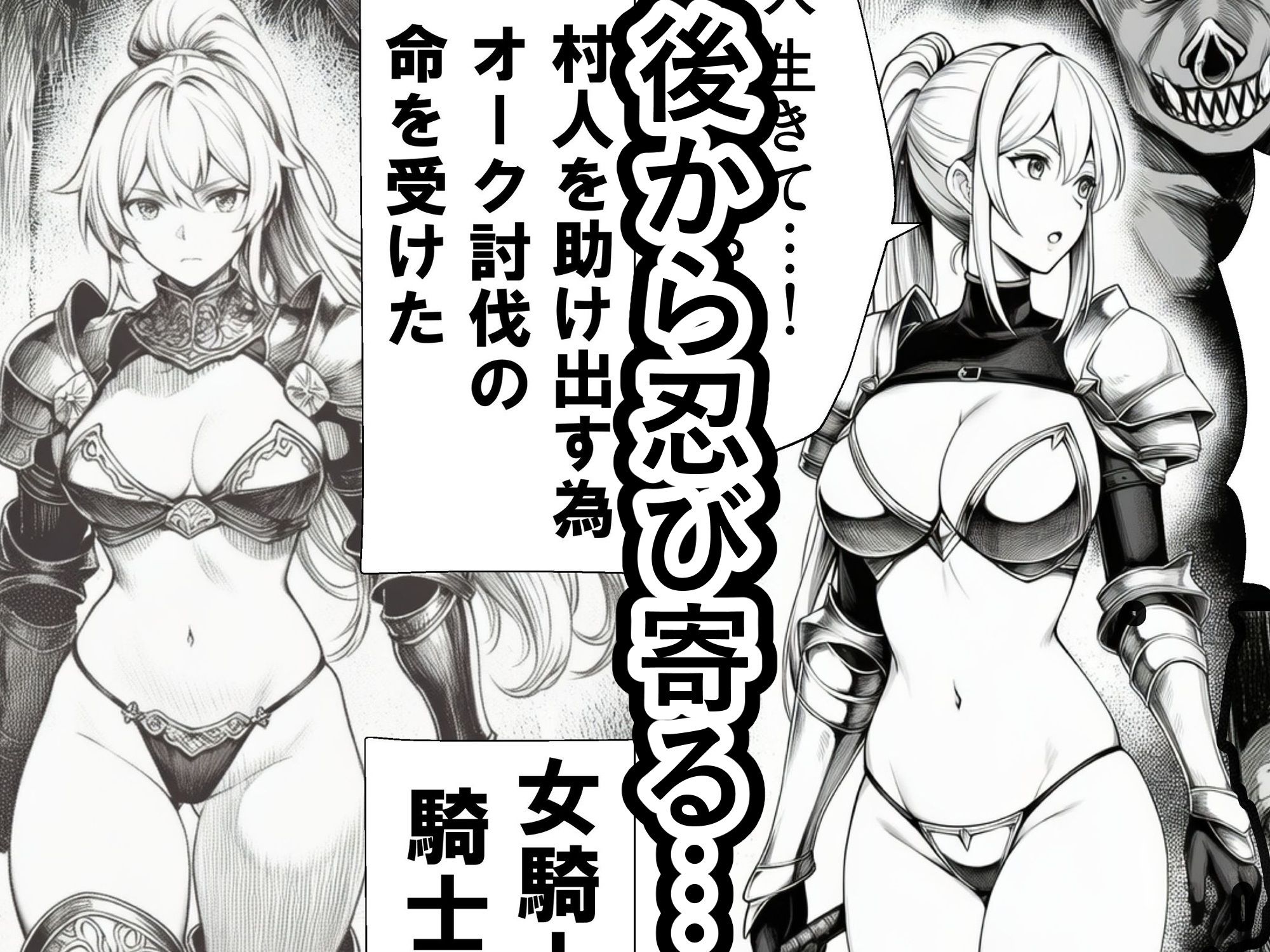 女騎士敗北―愛に堕ちる日― サンプル画像2