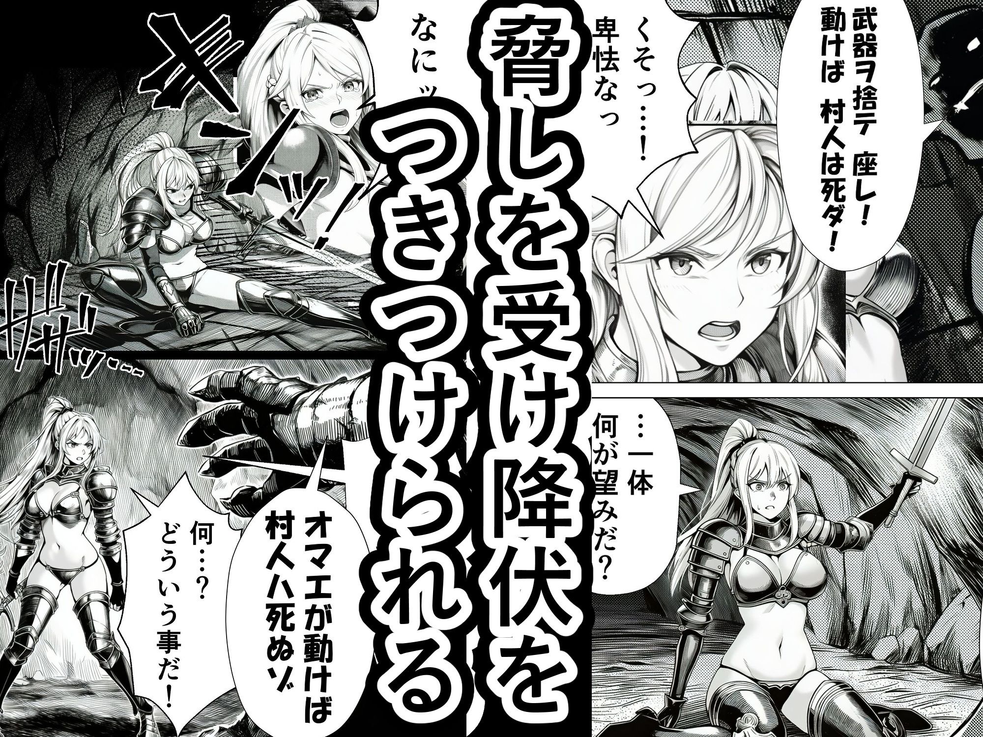 女騎士敗北―愛に堕ちる日― サンプル画像3