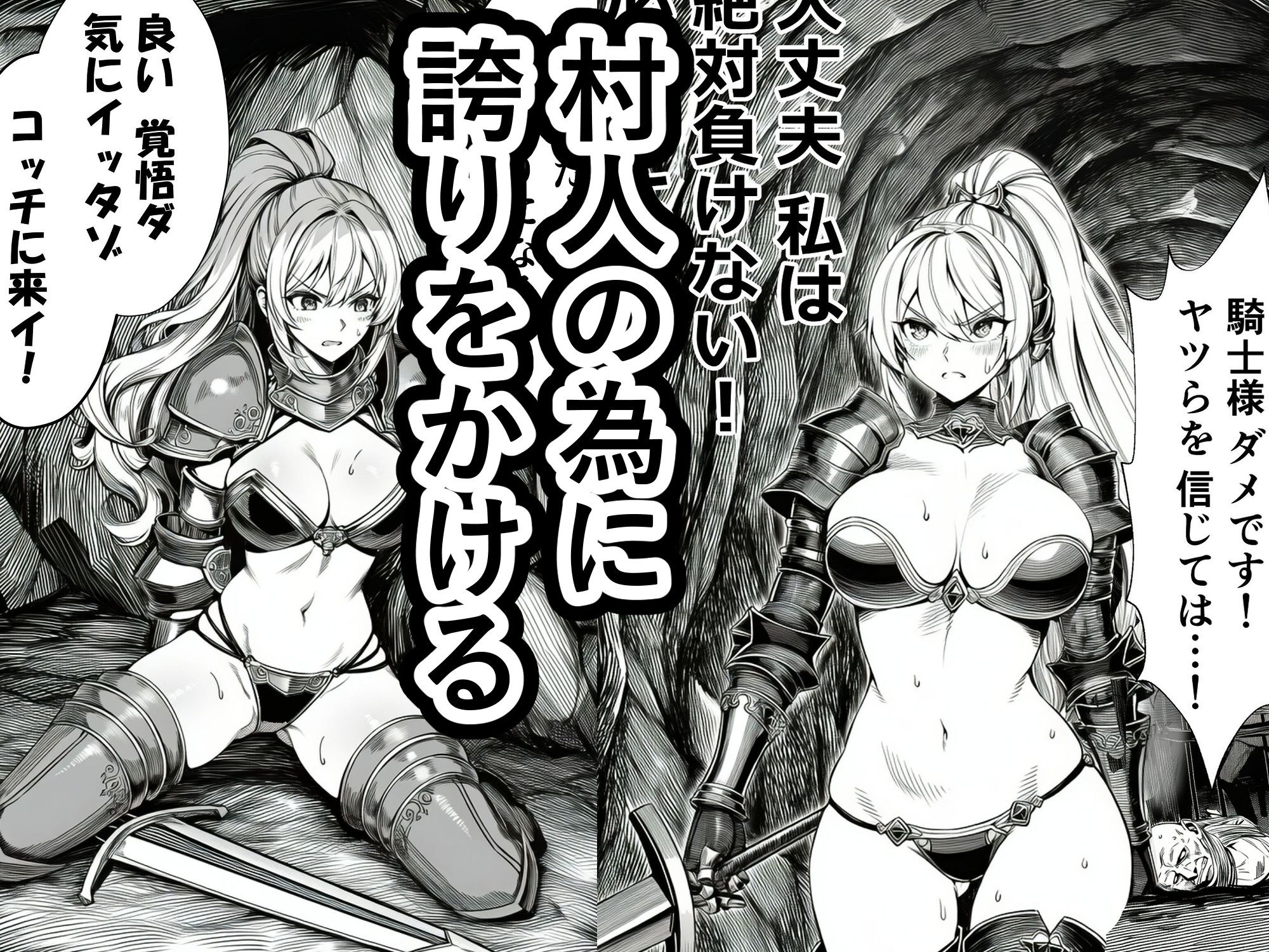 女騎士敗北―愛に堕ちる日― サンプル画像4