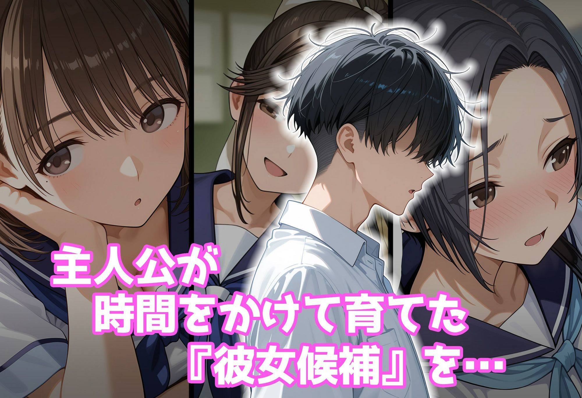 好感度強奪！あいつの彼女候補は全部俺のオナホ サンプル画像2