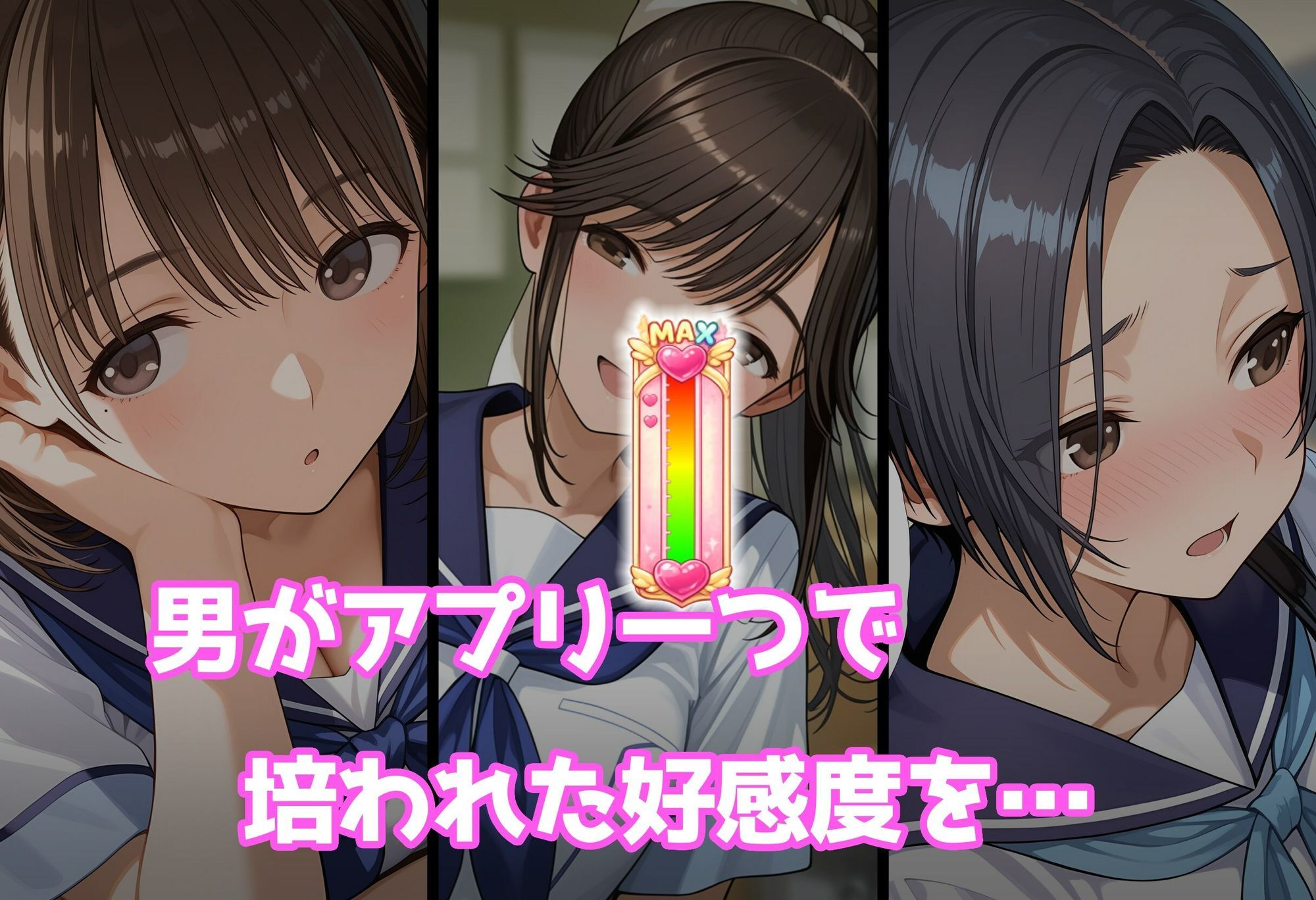 好感度強奪！あいつの彼女候補は全部俺のオナホ サンプル画像3