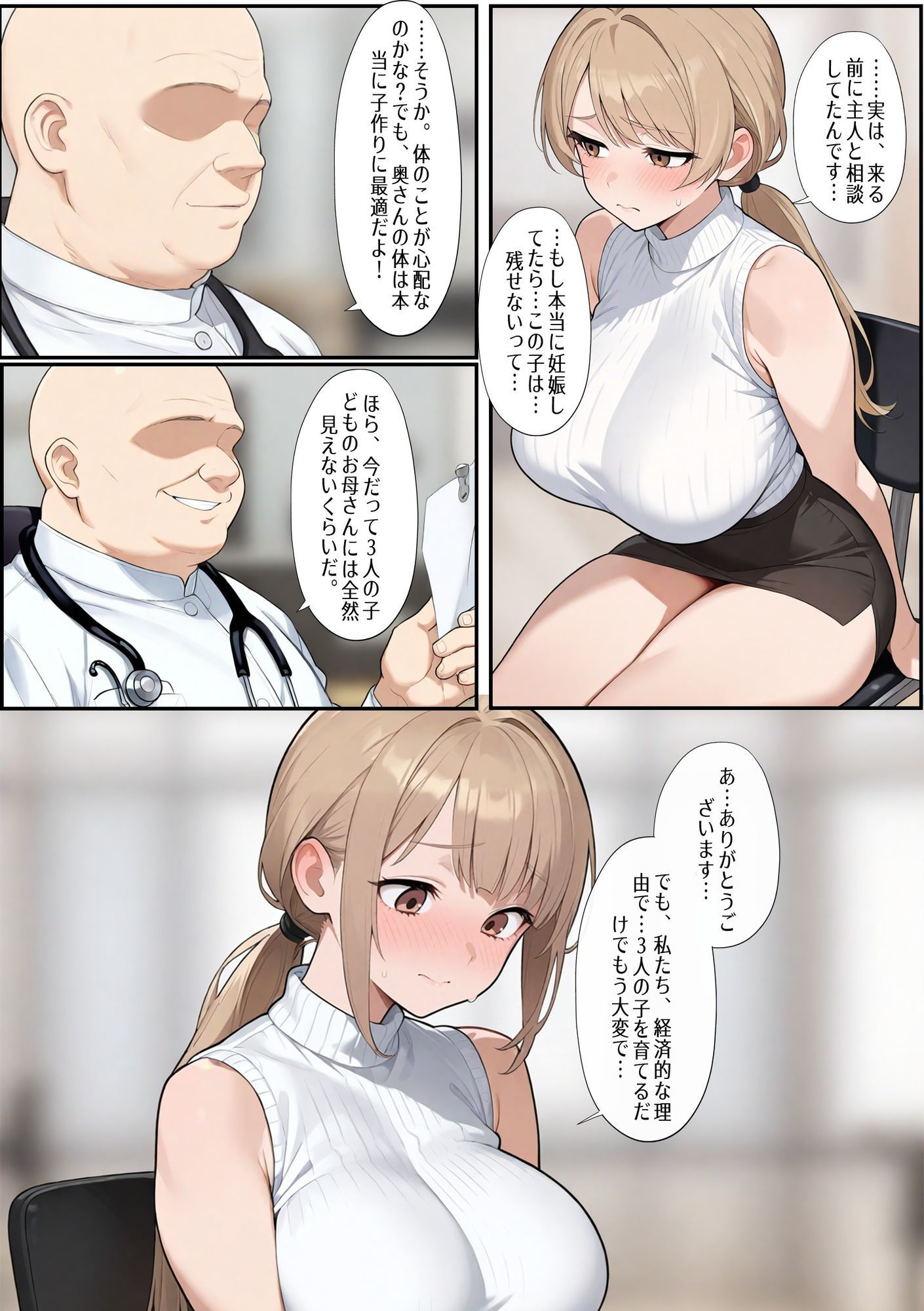 妻が強●的に寝取られた後 サンプル画像7