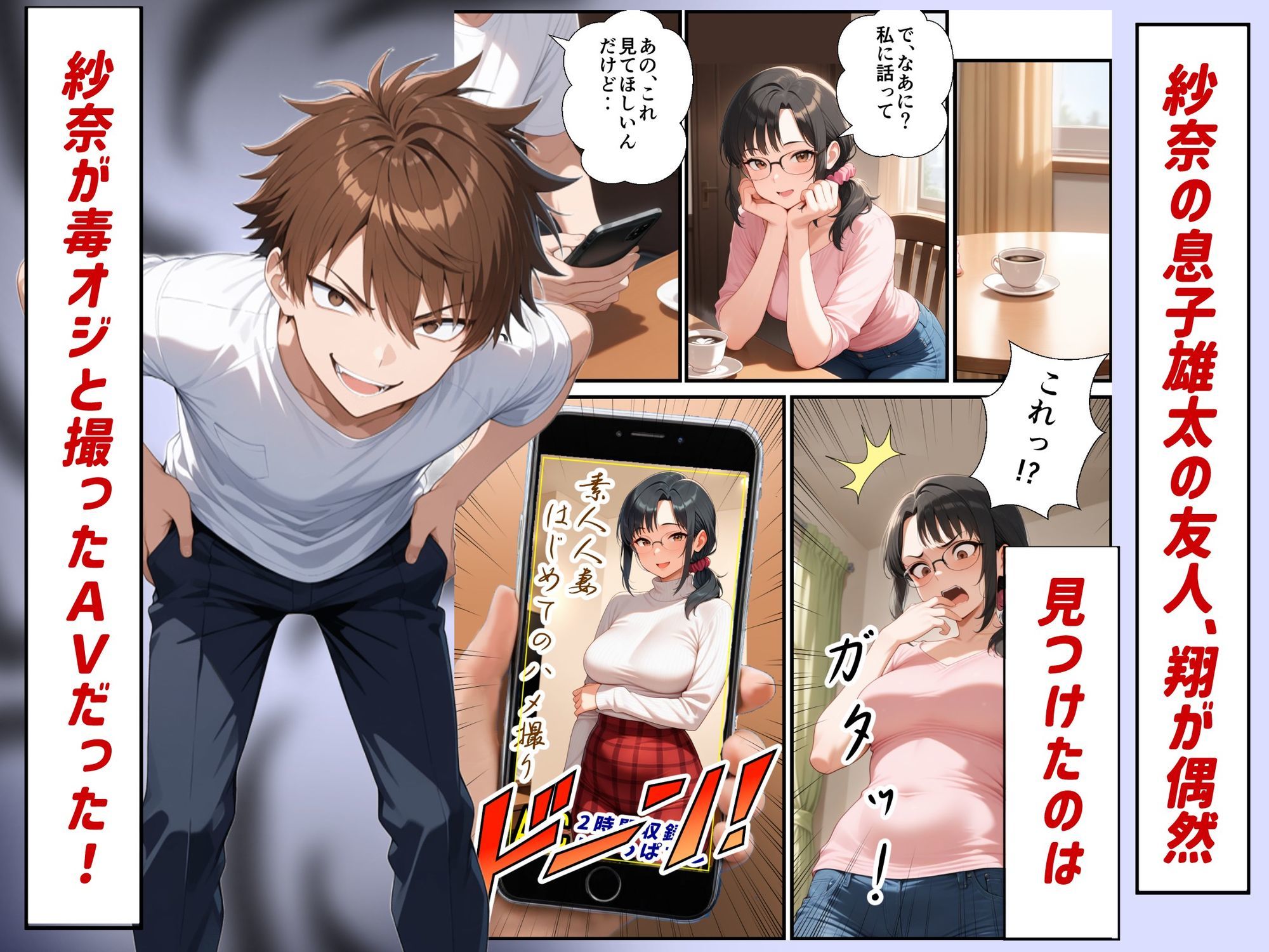 妻が息子の友達とやっちまった件 サンプル画像3