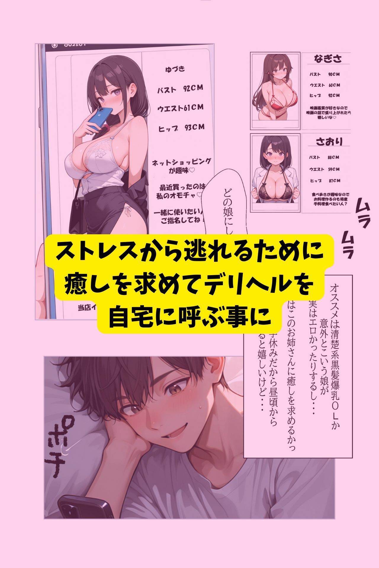 姉に内緒のデリヘルデビュー  黒髪巨乳現役JKを初日に俺のチンポで即メス堕ちさせた サンプル画像2
