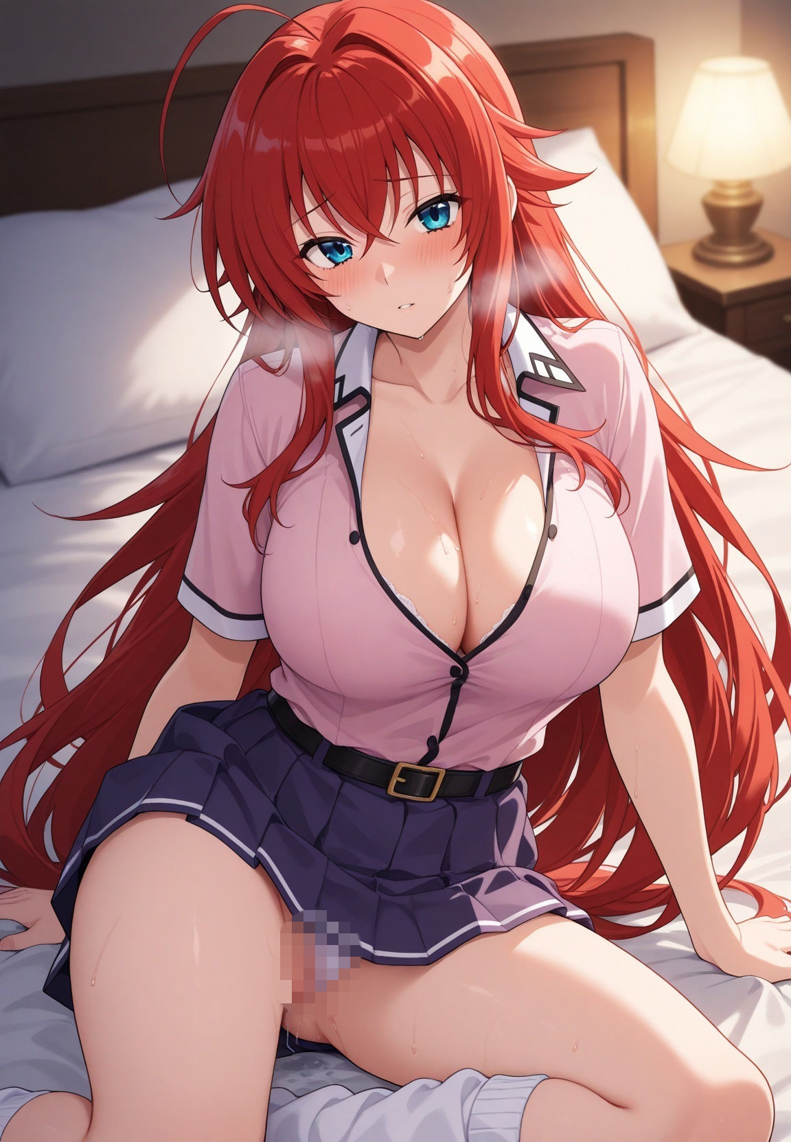 姉の部屋から漏れる喘ぎ声がうるさくて ハ〇スクールD×D サンプル画像6