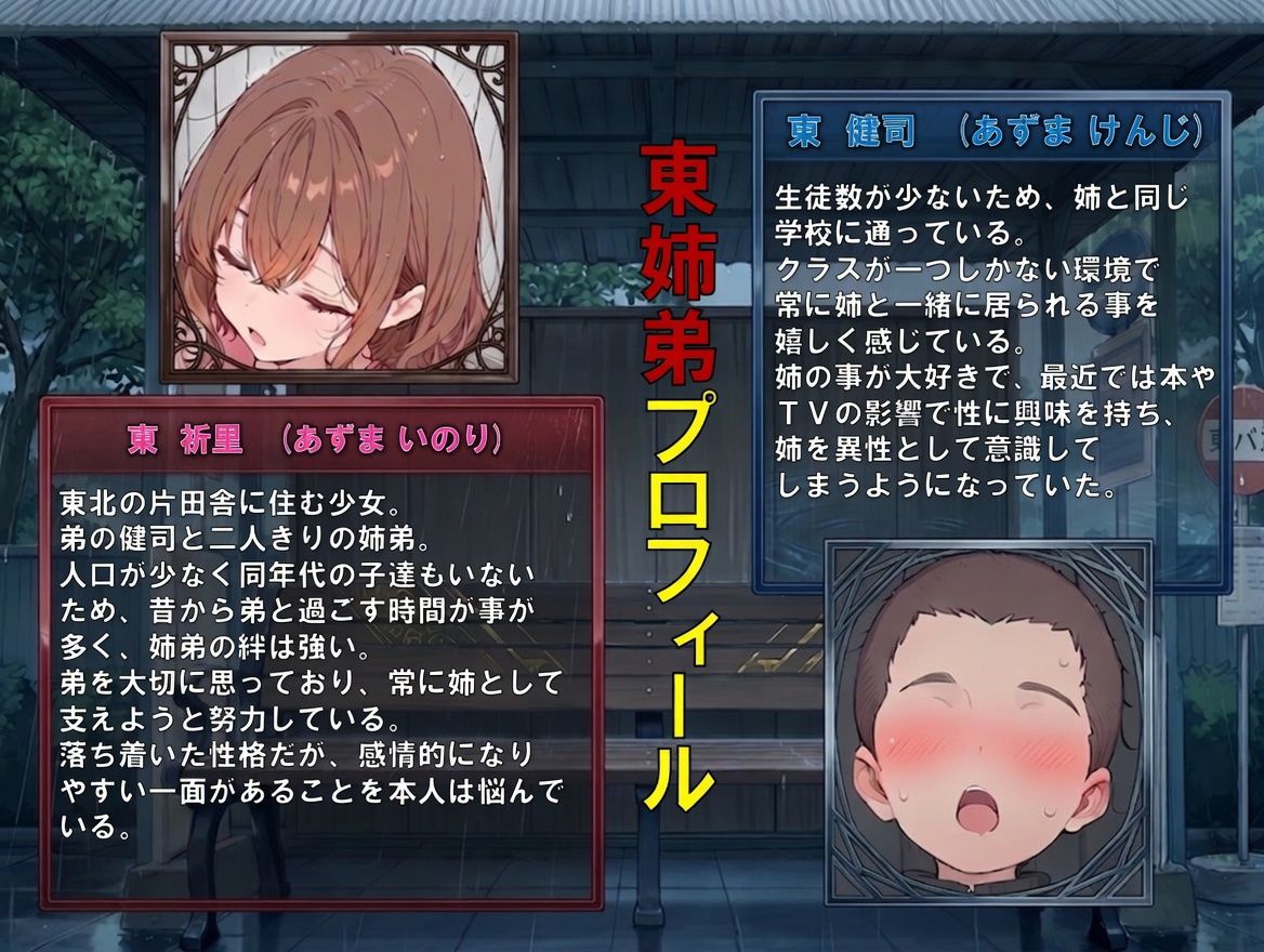 姉弟崩壊〜濡れた制服と実姉の寝顔〜 サンプル画像1