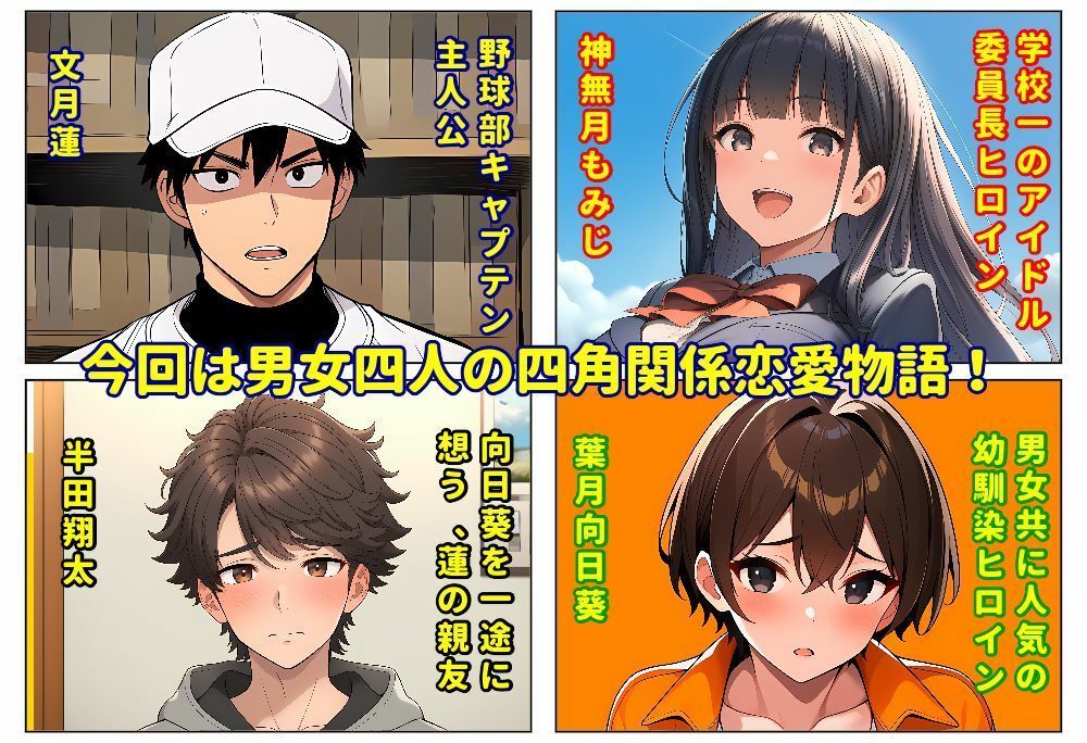 委員長とギャルがセックス勝負を始めたんだが俺が審判をする事になった話  総集編 サンプル画像4