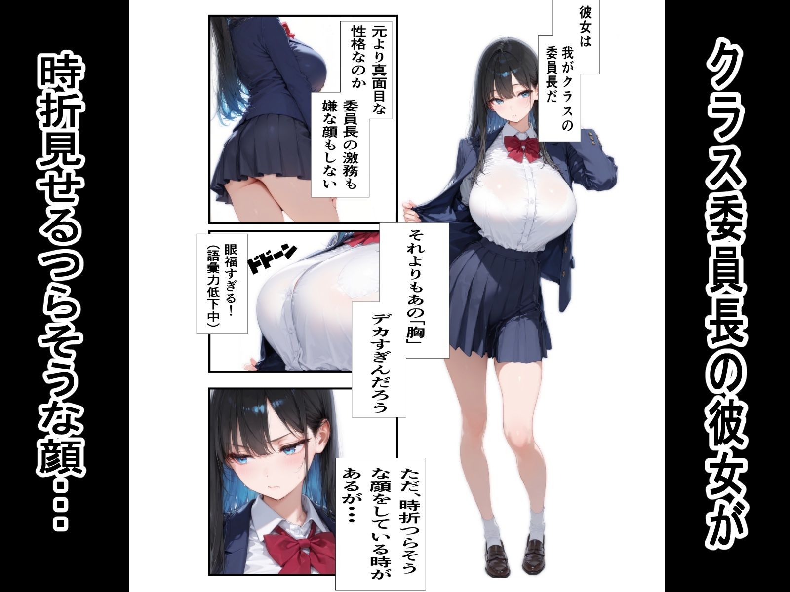 委員長はストレス発散したい！ サンプル画像1