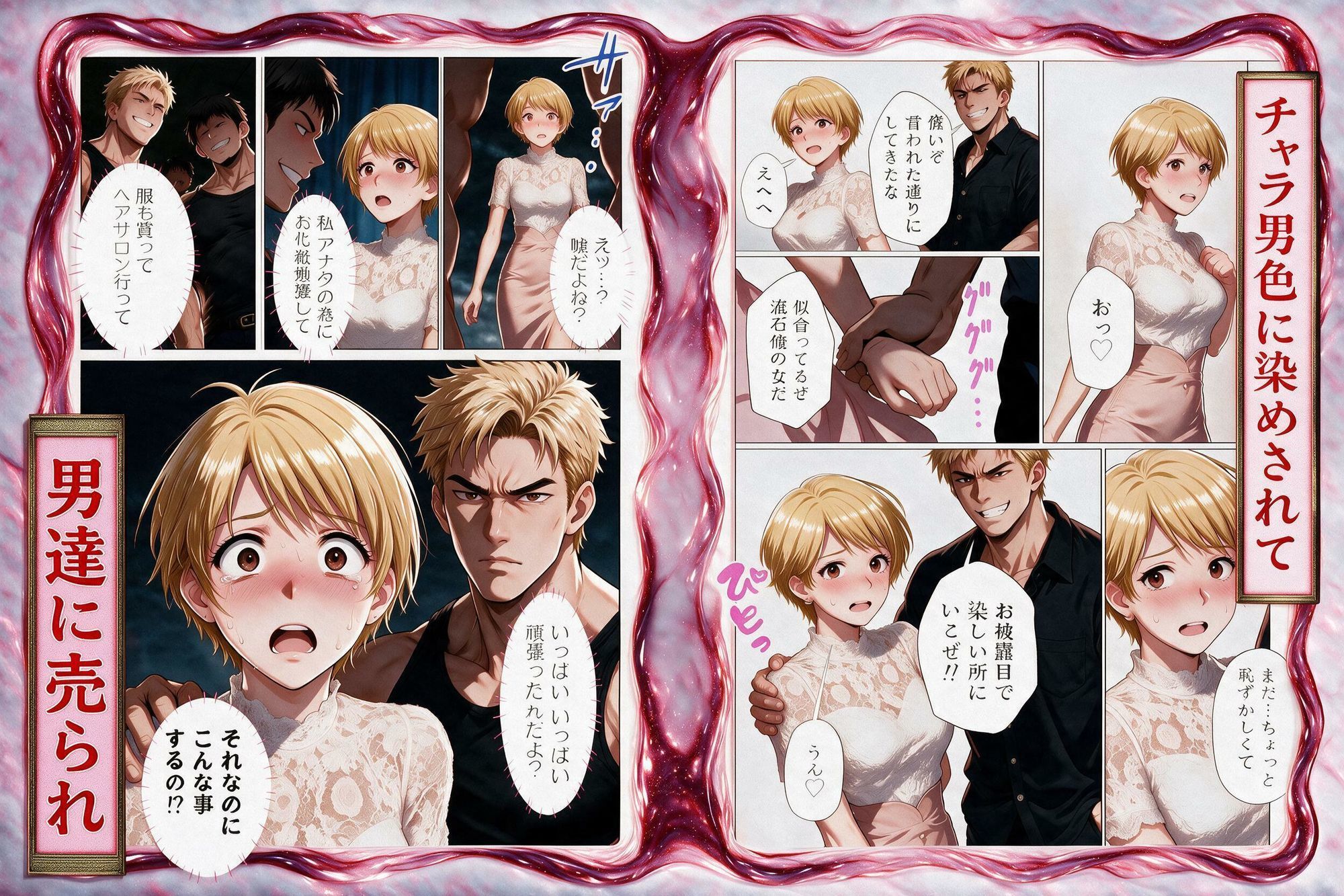 姦堕ち〜チャラ男に寝取られて大学をやめさせられてキャバ嬢と風俗で貢がされる〜 サンプル画像6