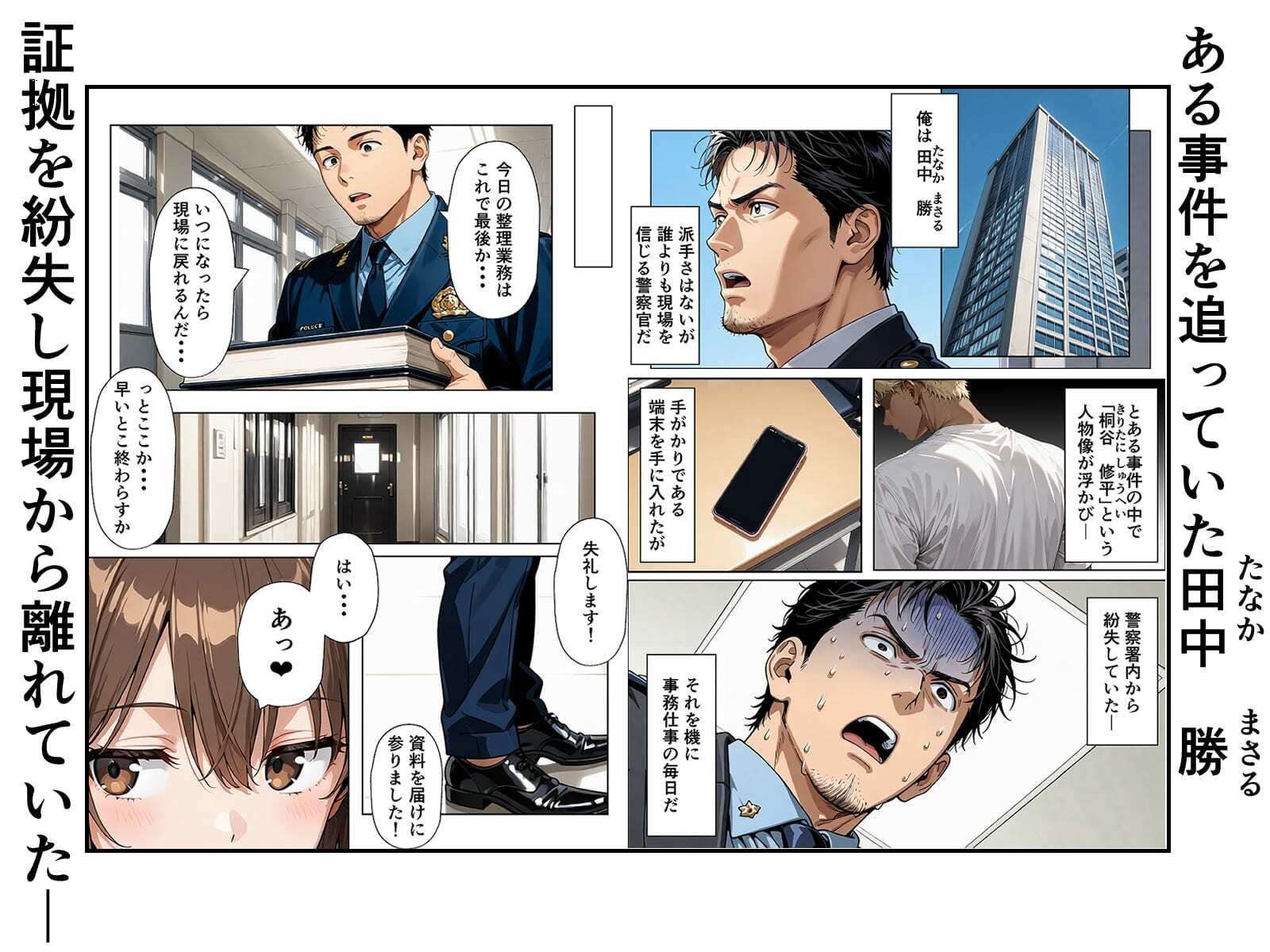 婦警憑依  後輩婦警に憑依したら事件が解決しそうな件  CaseI  相良ひなた編 サンプル画像1
