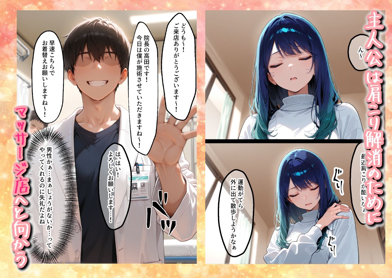 媚薬入りアロマで子宮にキス「先生、これってマッサージですか？」無謀にもイかされまくる話〜女優編〜 サンプル画像1