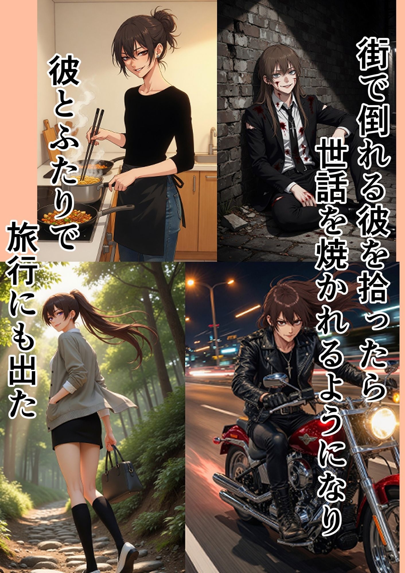 嫁な不良少年の記録 サンプル画像2