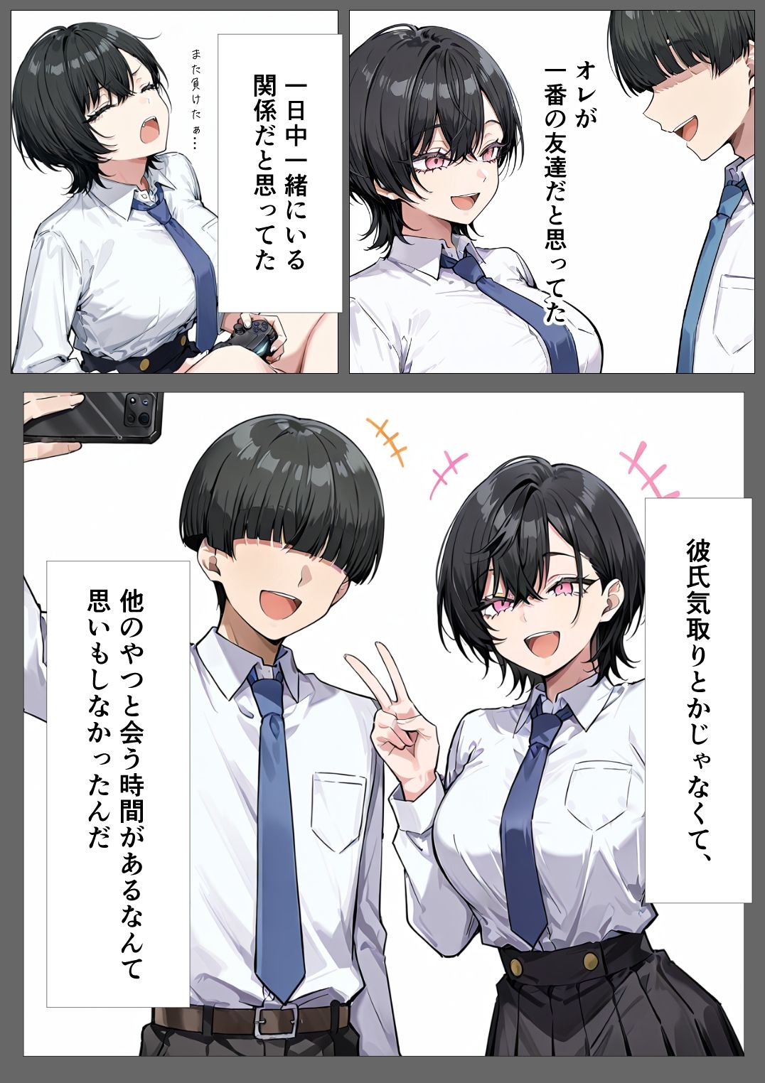 孕トモ-いつの間にか孕んでいた親友- サンプル画像2