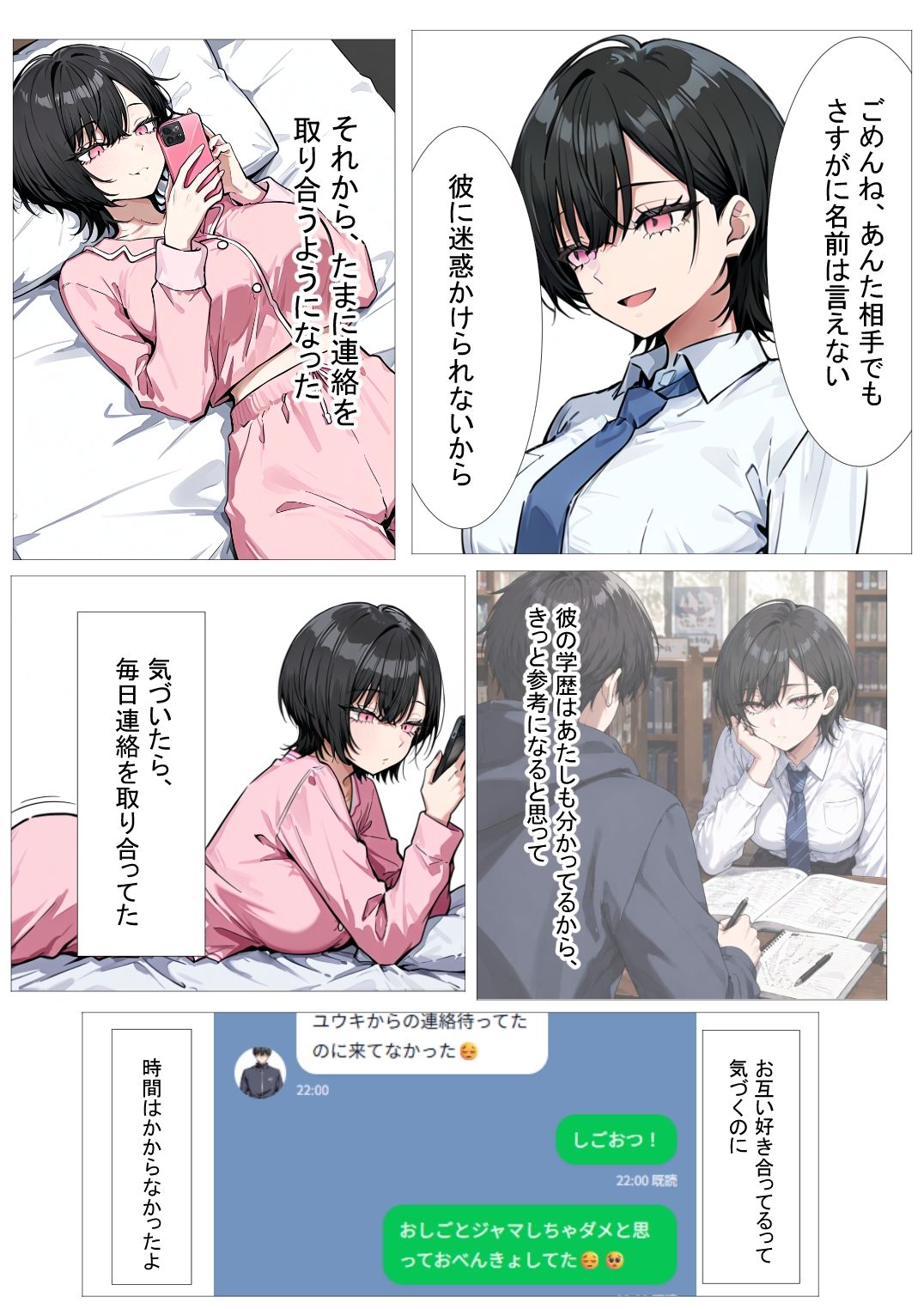 孕トモ-ヤリチン大学生に孕まされた親友- サンプル画像1