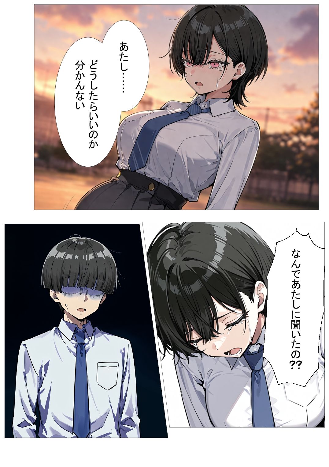 孕トモ-ヤリチン大学生に孕まされた親友- サンプル画像5