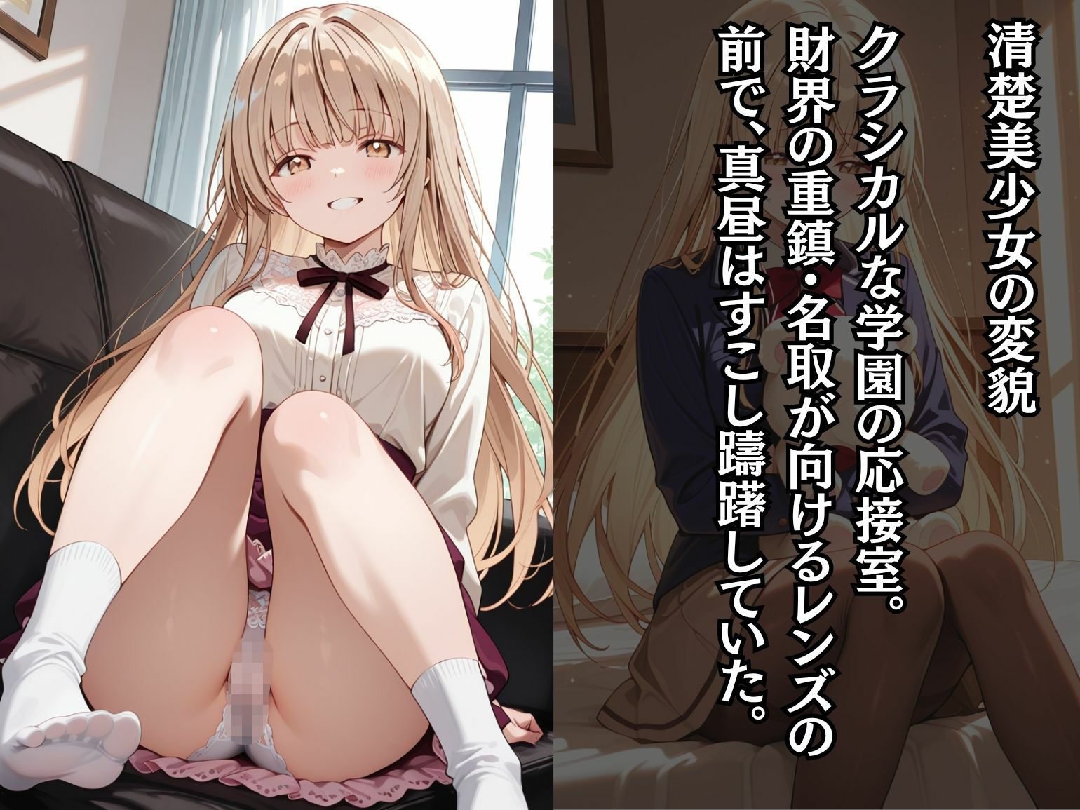 学園のアイドル様の枕営業体験記録 -椎名〇昼の場合- サンプル画像2