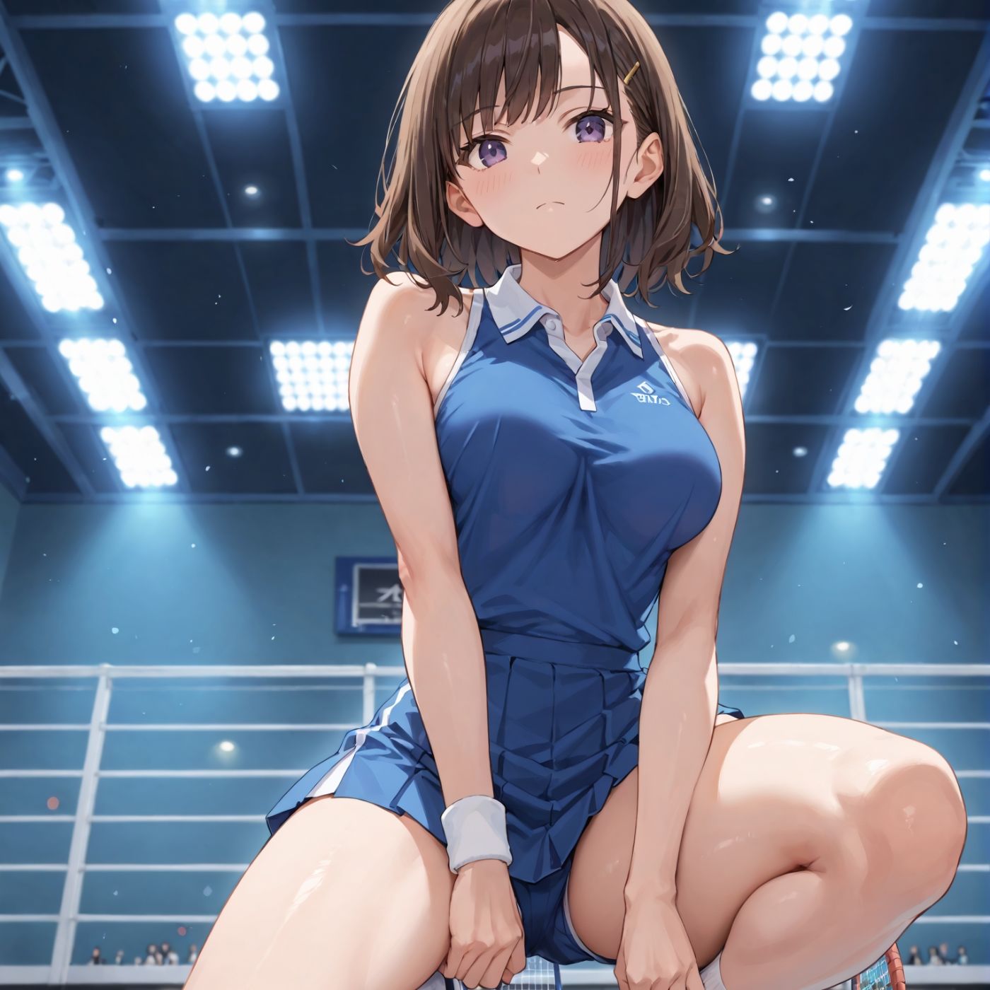 学園性活！ユニフォームに滲む汗 テニス部の本気がエロい6【汗かく美少女の厳選CG233枚収録】スマホ向け サンプル画像10