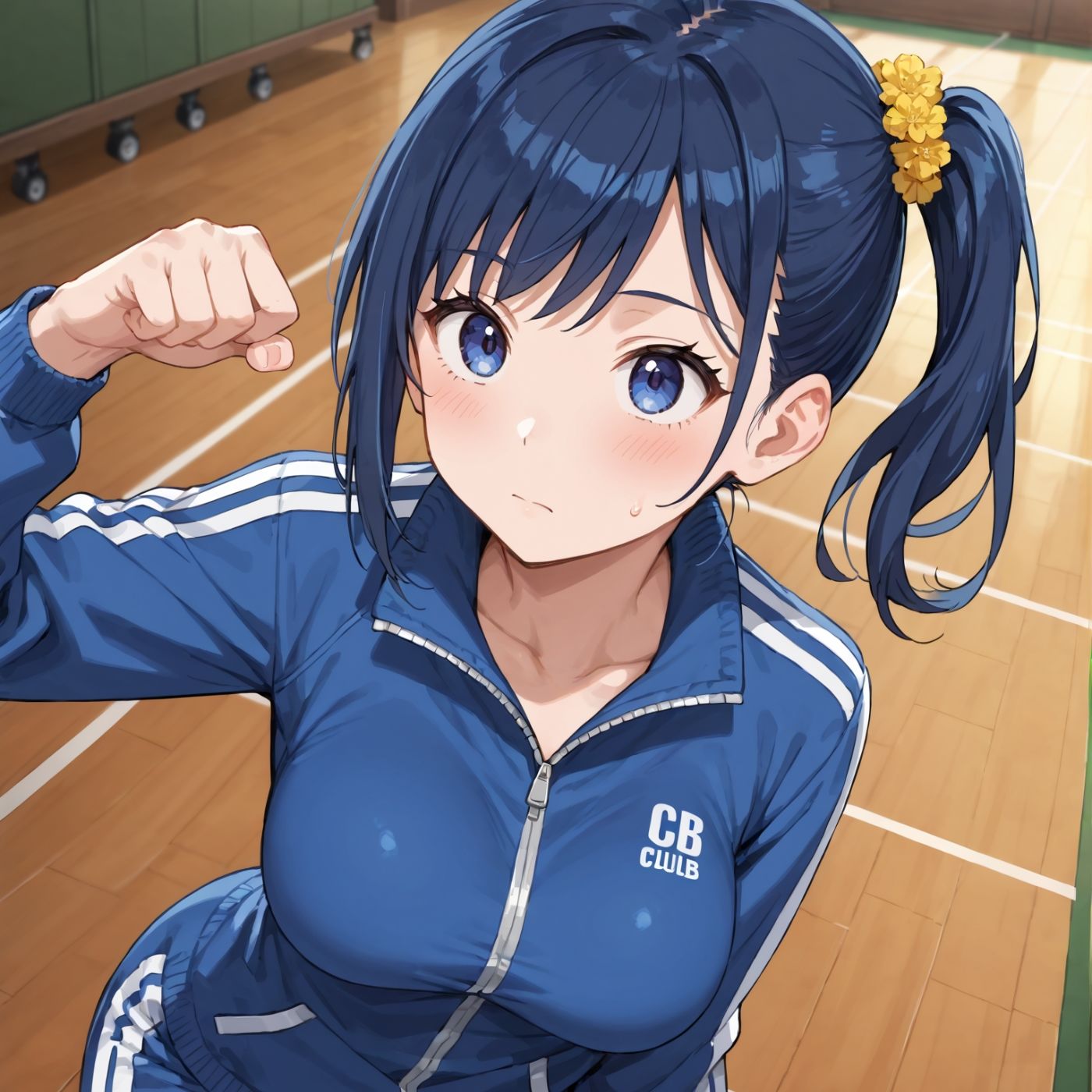 学園性活！ユニフォームに滲む汗 テニス部の本気がエロい6【汗かく美少女の厳選CG233枚収録】スマホ向け サンプル画像4