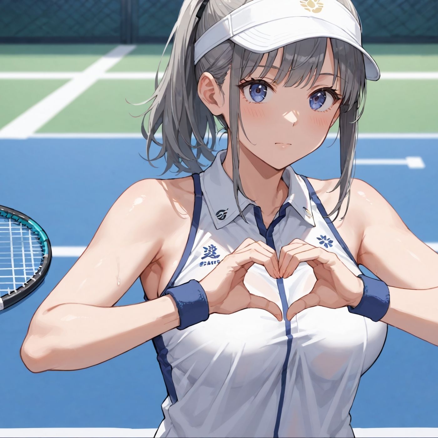 学園性活！ユニフォームに滲む汗 テニス部の本気がエロい7【汗かく美少女の厳選CG353枚収録】PC向け サンプル画像4